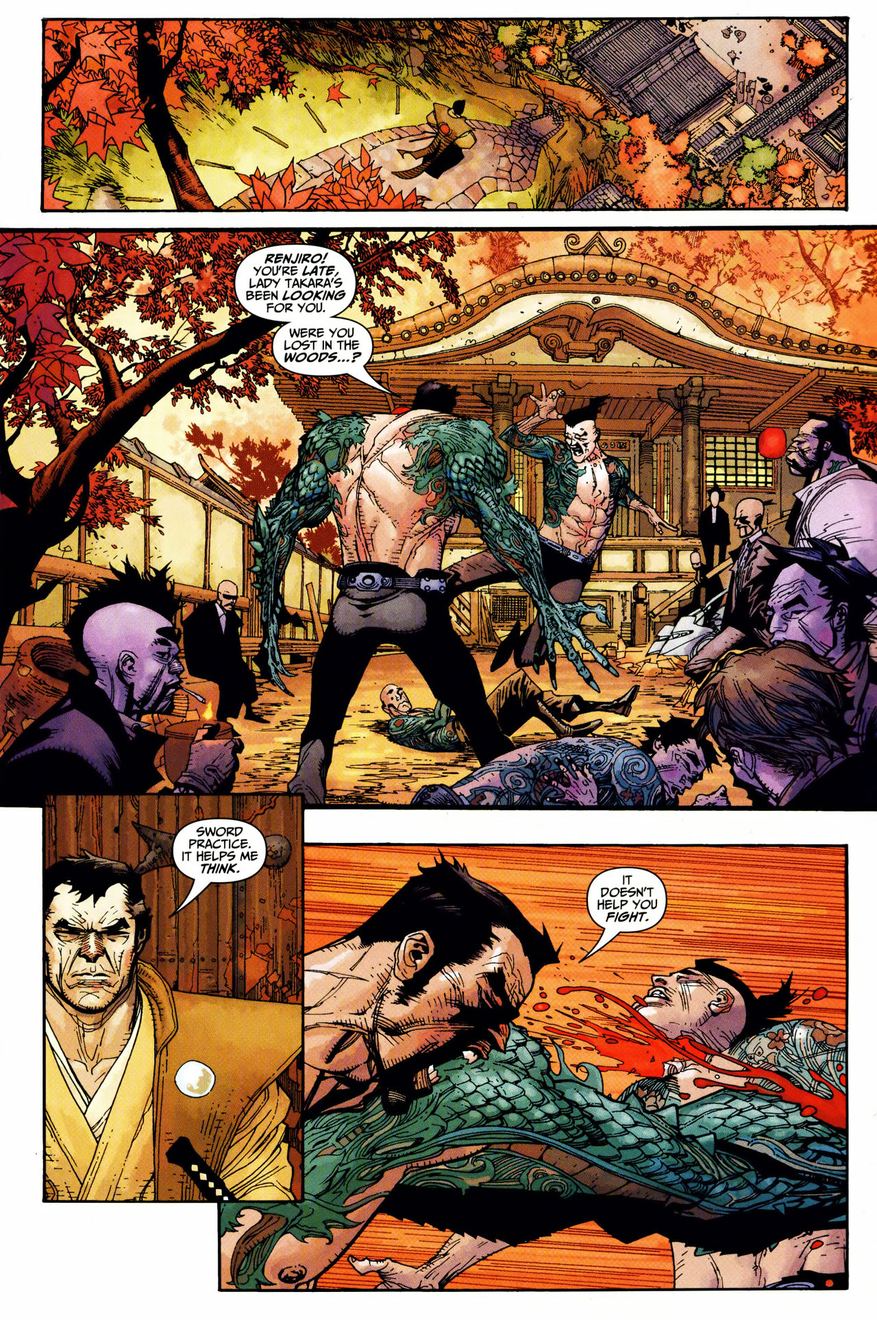 Read online Silent Dragon comic -  Issue #1 - 11
