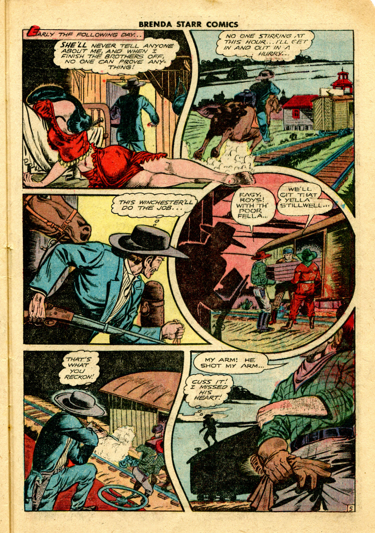 Read online Brenda Starr (1948) comic -  Issue #5 - 33