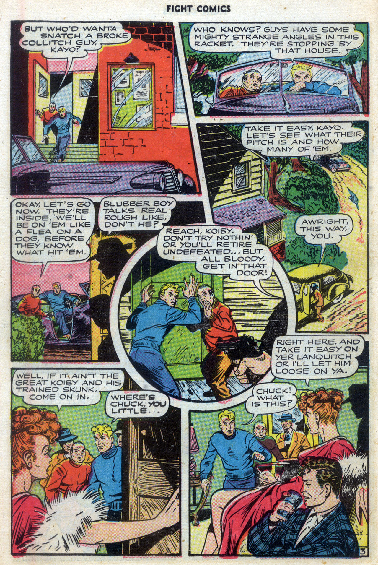 Read online Fight Comics comic -  Issue #50 - 22