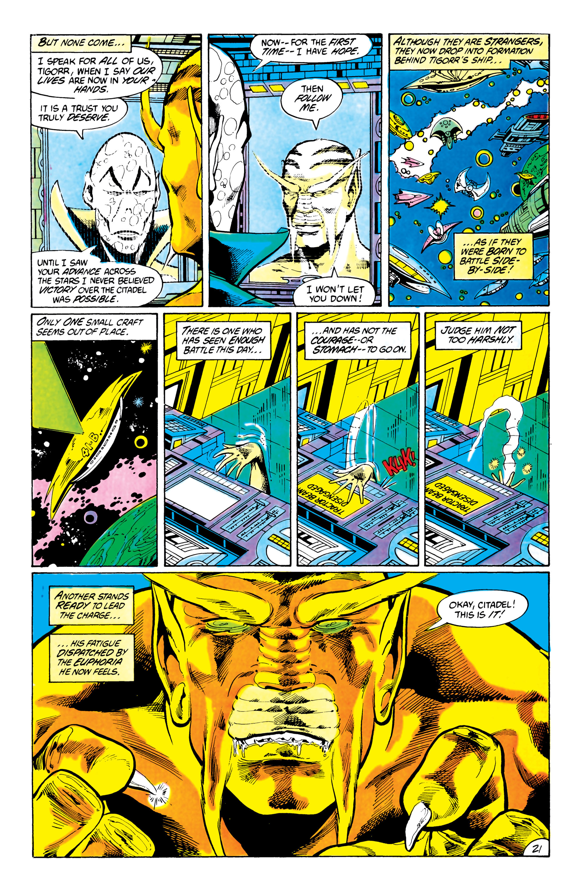 Read online The Omega Men (1983) comic -  Issue #5 - 22