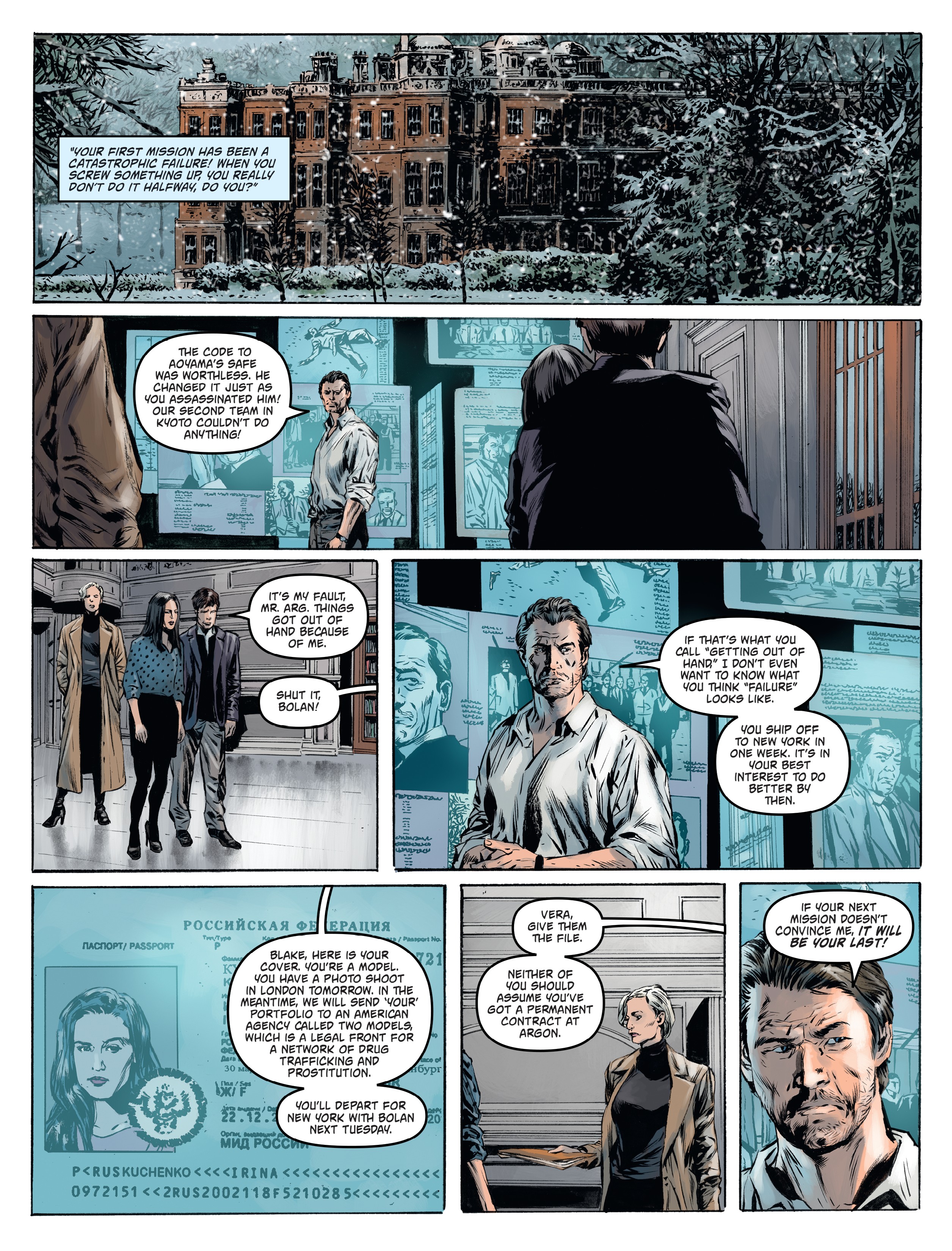Read online Amber Blake comic -  Issue #3 - 3