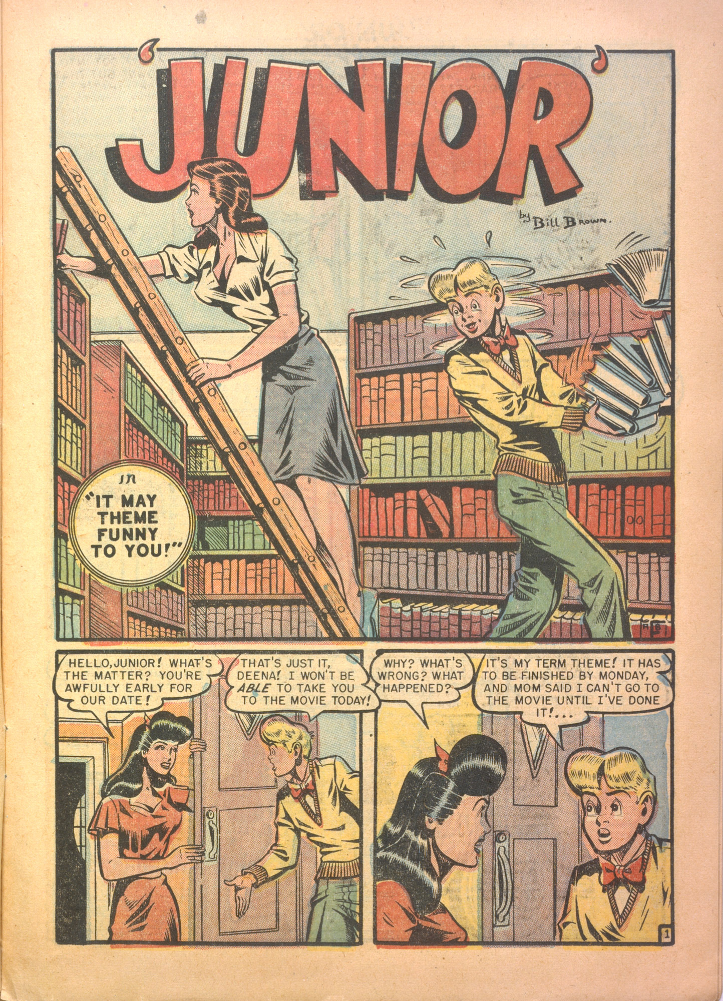 Read online Junior (1947) comic -  Issue #15 - 11