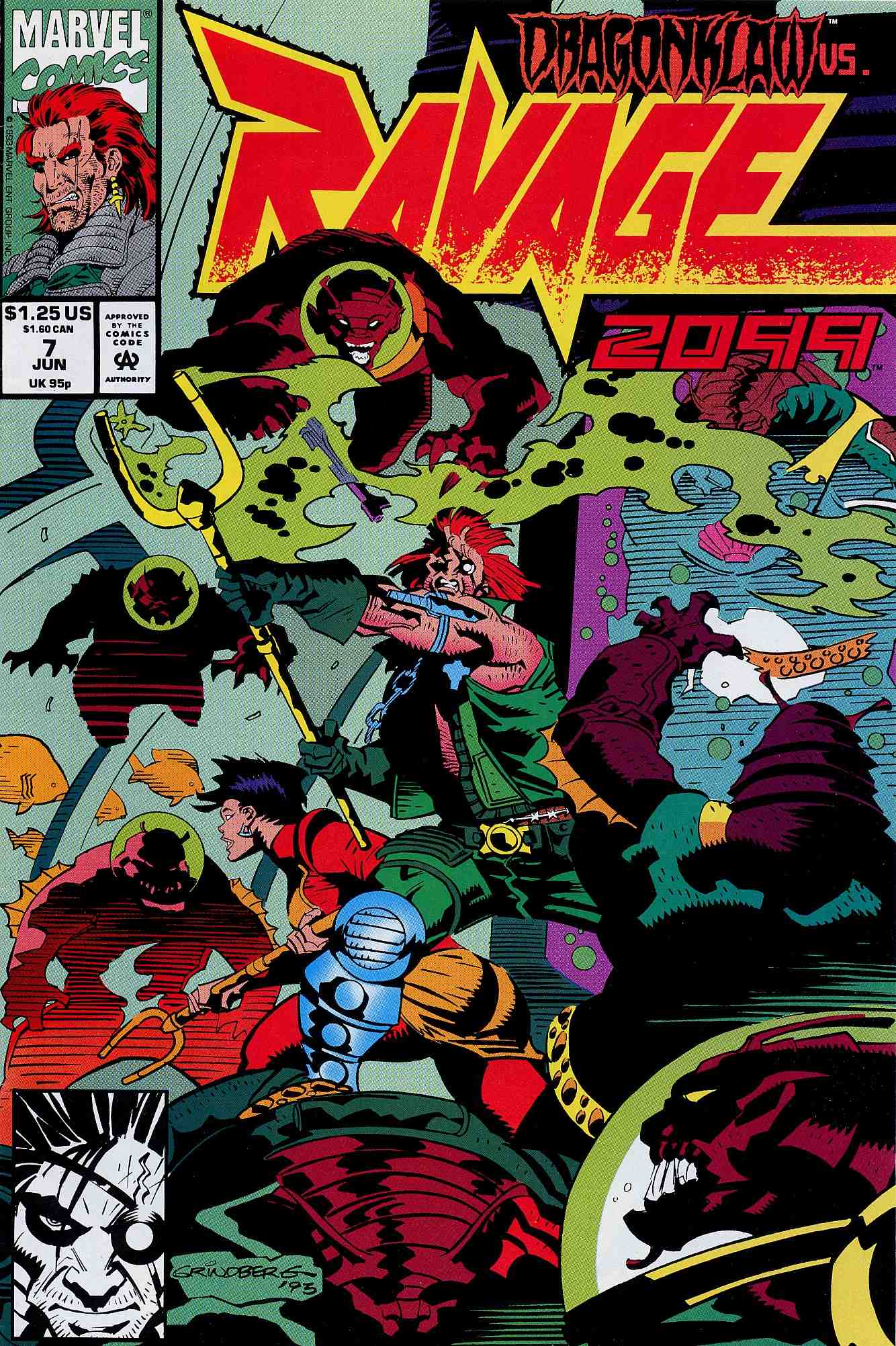 Read online Ravage 2099 comic -  Issue #7 - 2