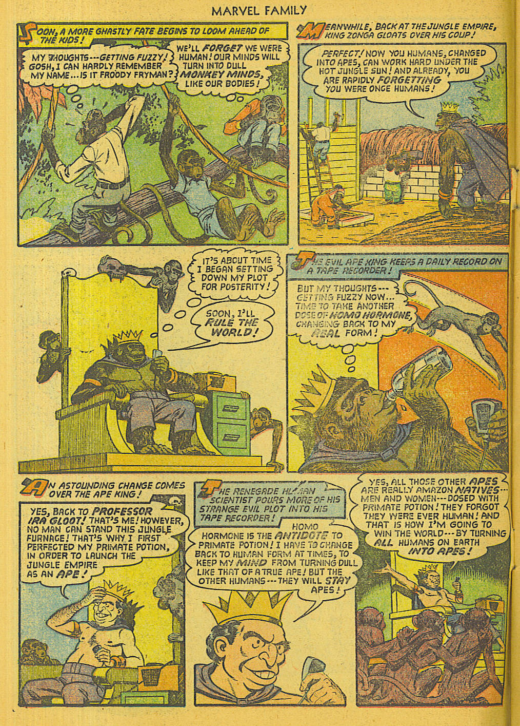 Read online The Marvel Family comic -  Issue #85 - 10