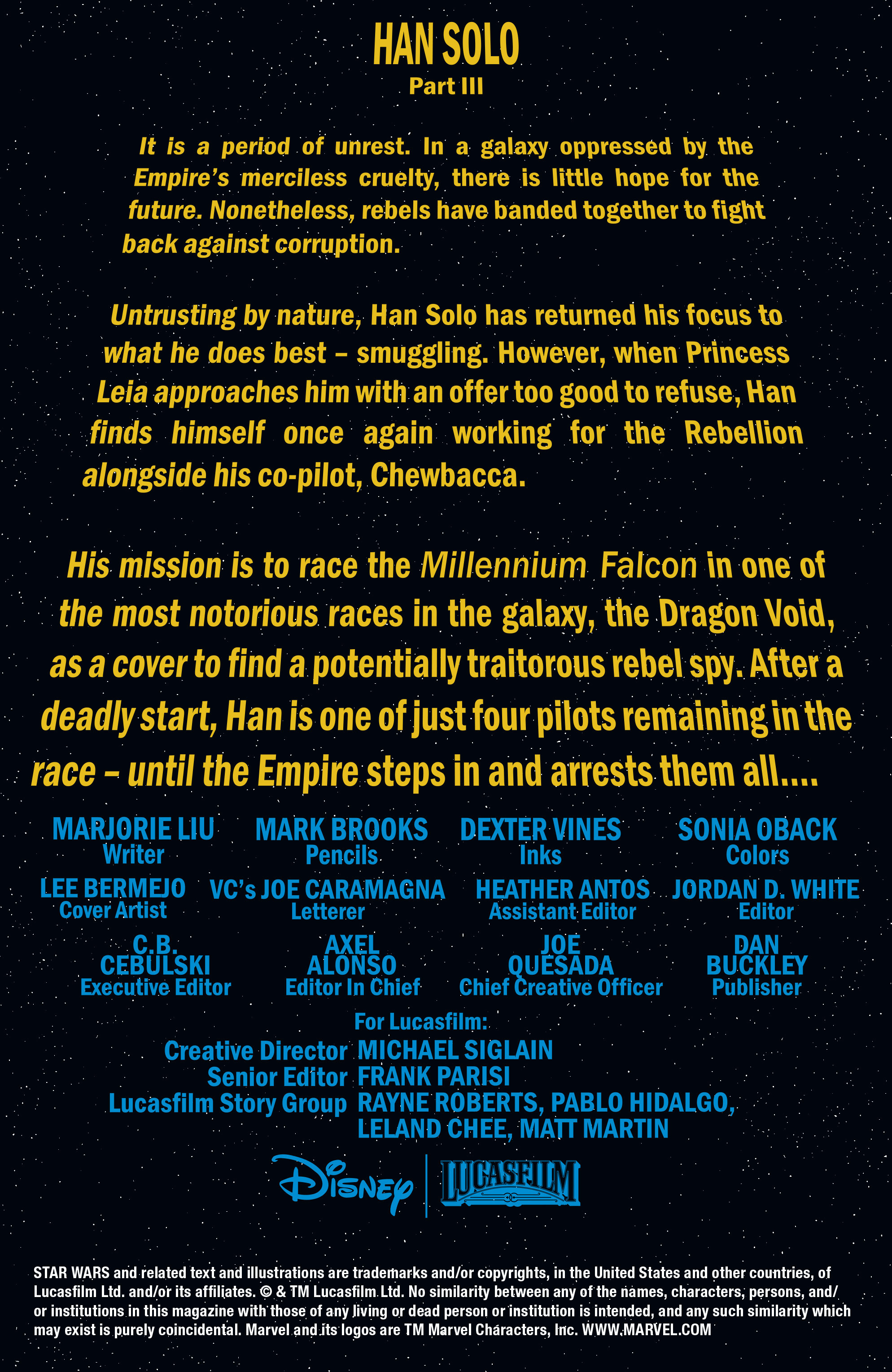 Read online Han Solo comic -  Issue #3 - 5