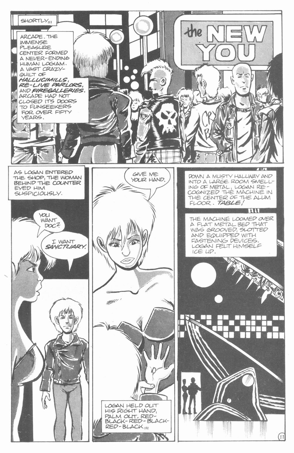 Read online Logan's Run (1990) comic -  Issue #2 - 13