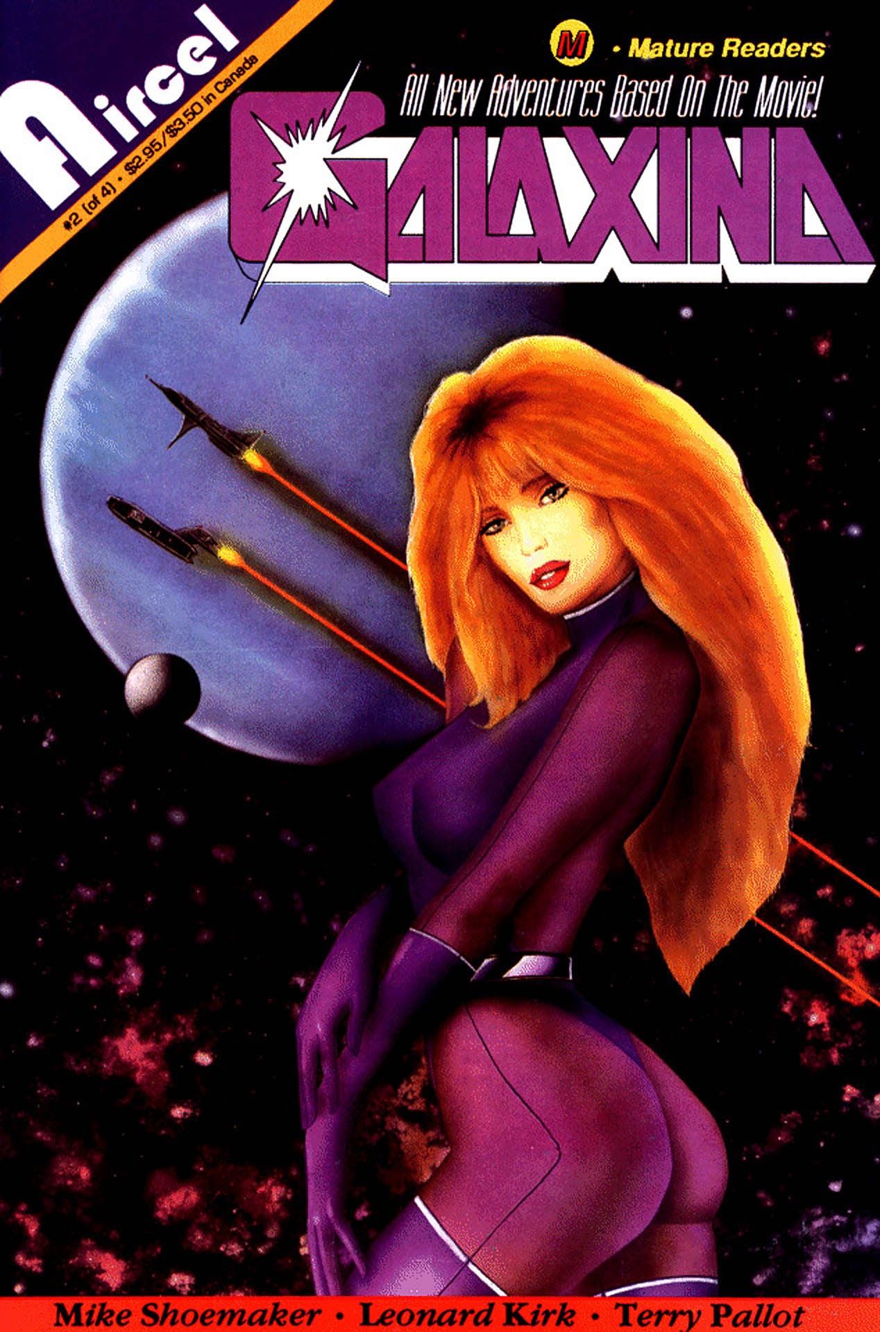 Read online Galaxina comic -  Issue #2 - 1
