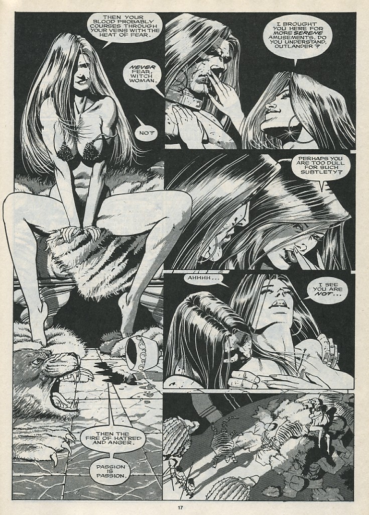 Read online The Savage Sword Of Conan comic -  Issue #176 - 19