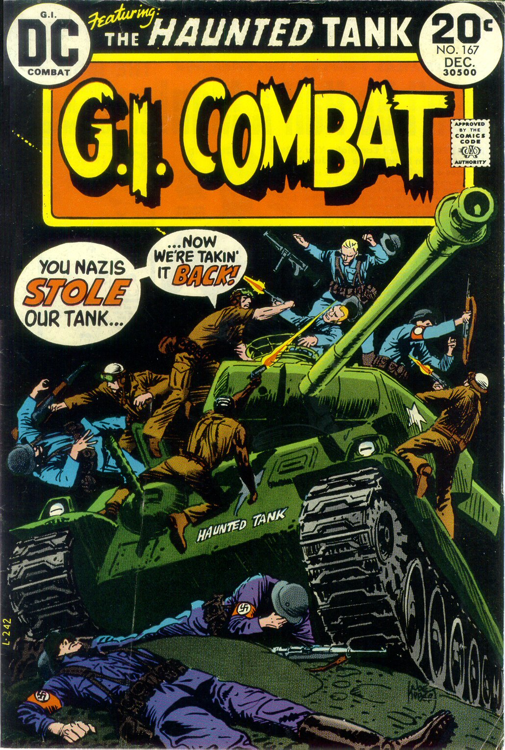 Read online G.I. Combat (1952) comic -  Issue #167 - 1