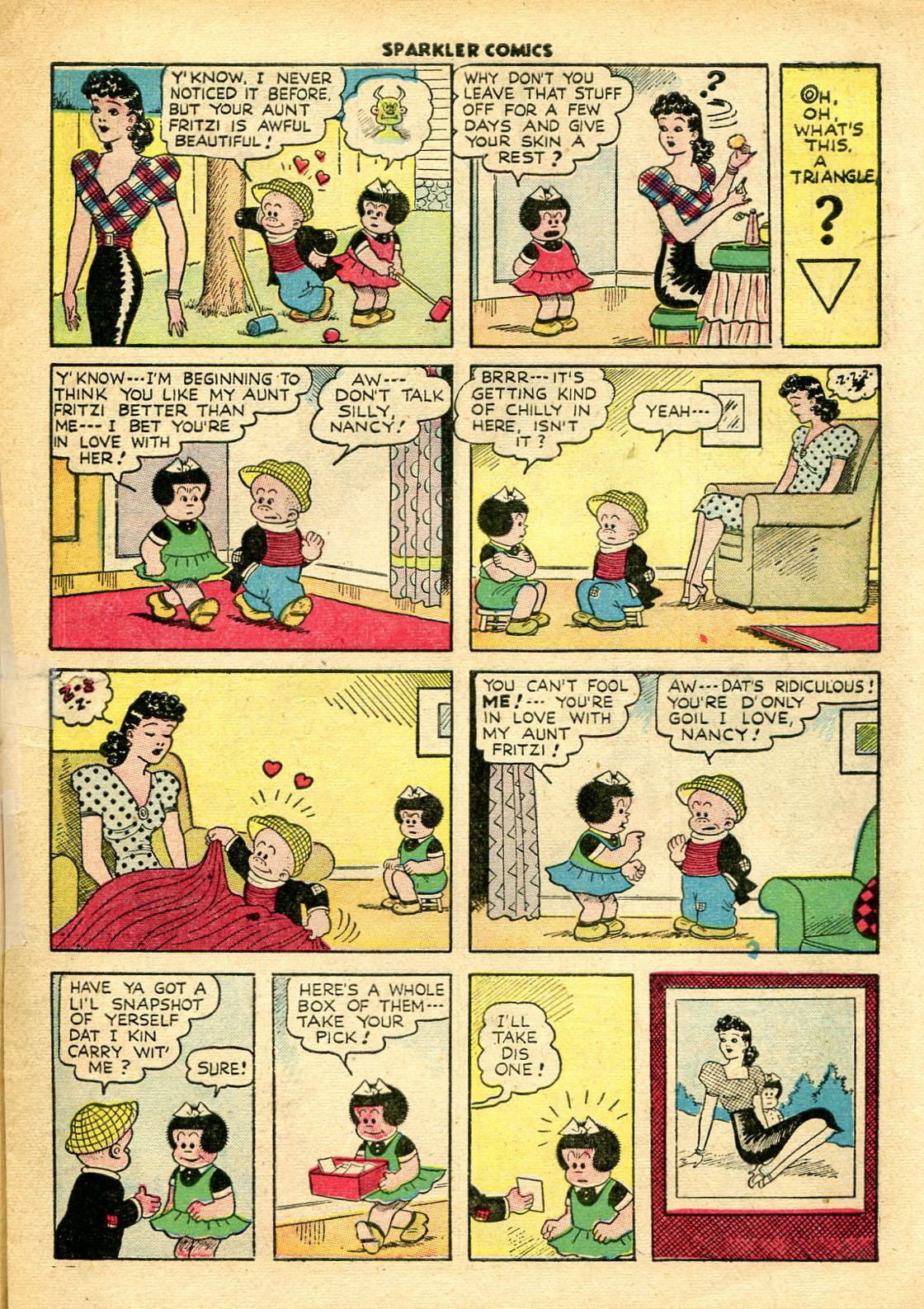 Read online Sparkler Comics comic -  Issue #26 - 15