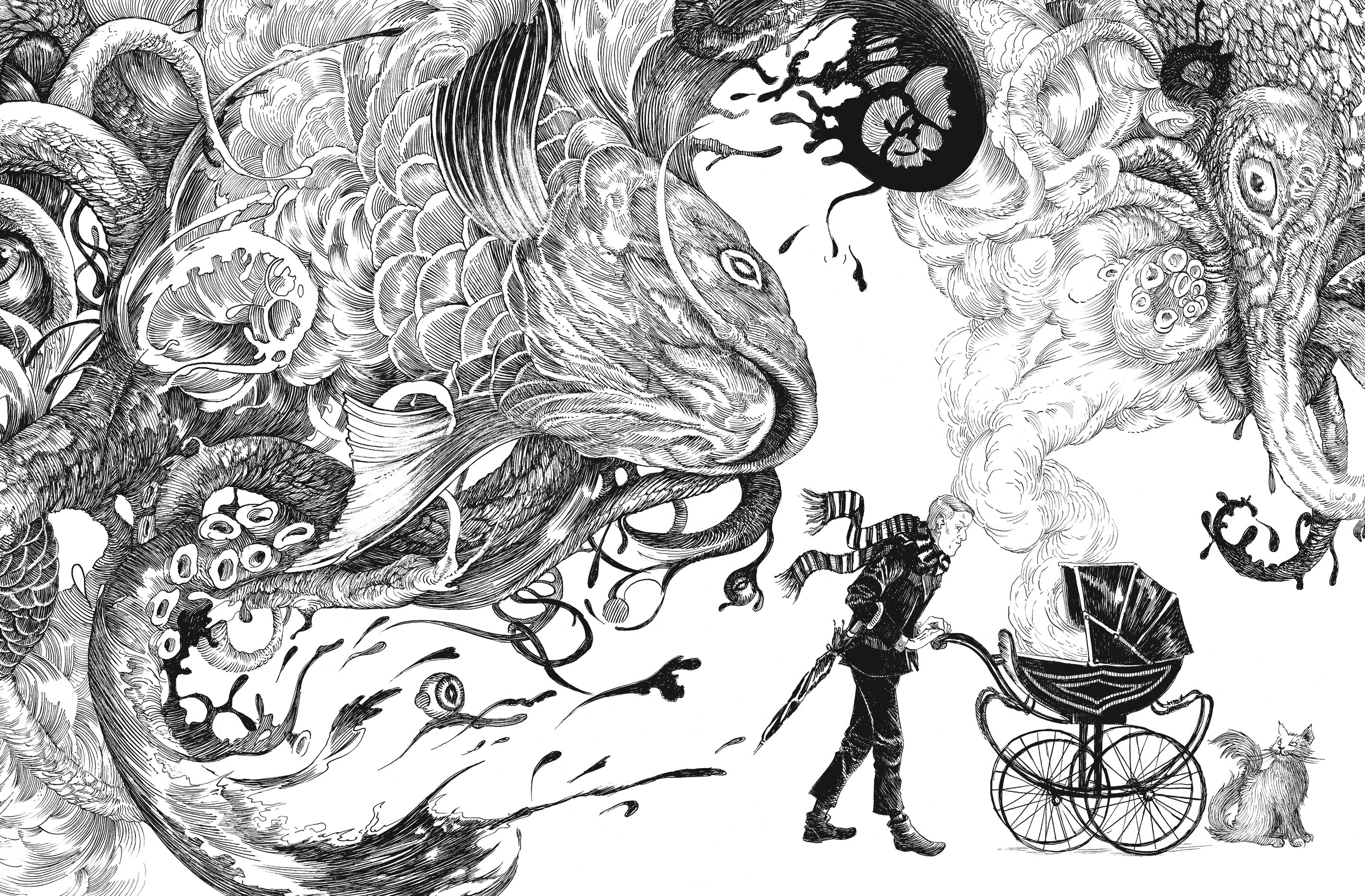 Read online The Monstrous Dreams of Mr. Providence comic -  Issue # TPB - 4