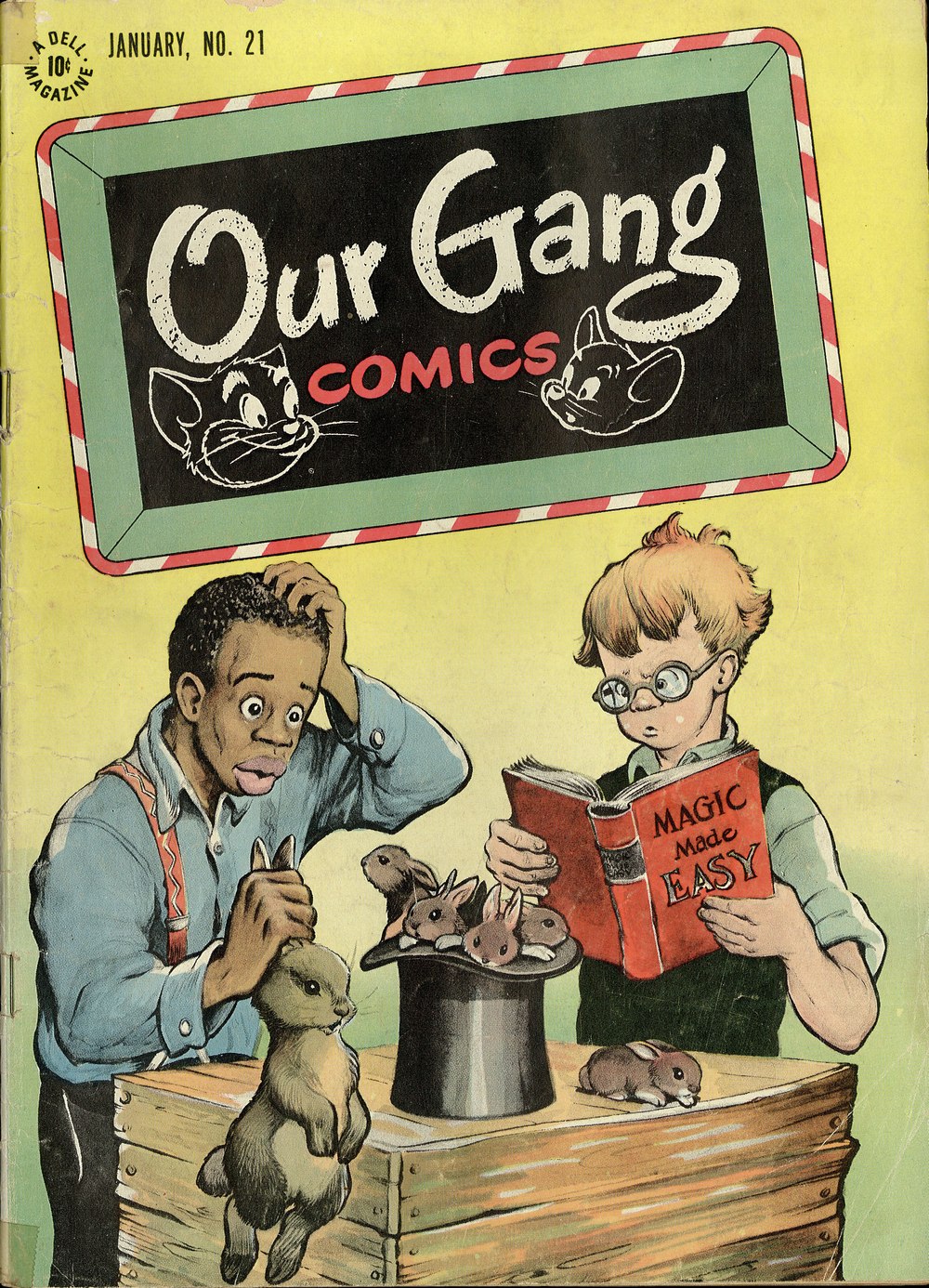 Read online Our Gang Comics comic -  Issue #21 - 1