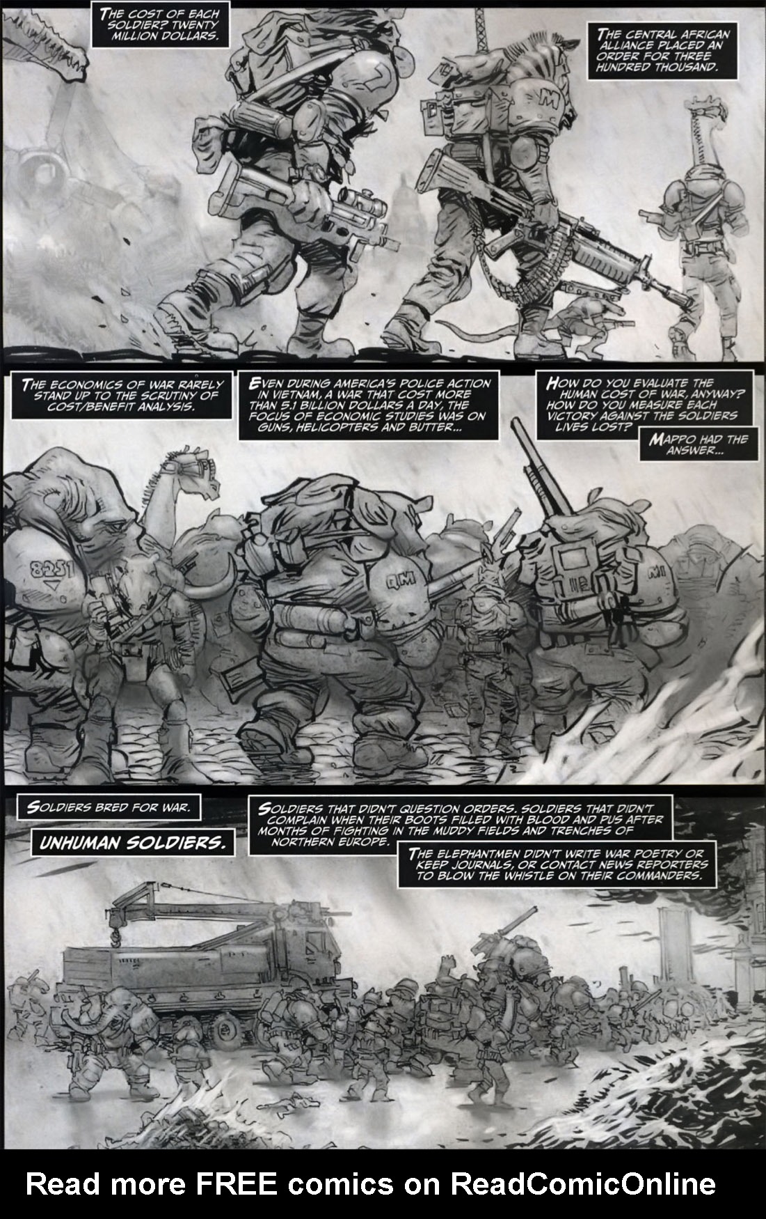 Read online Elephantmen: War Toys comic -  Issue #3 - 6