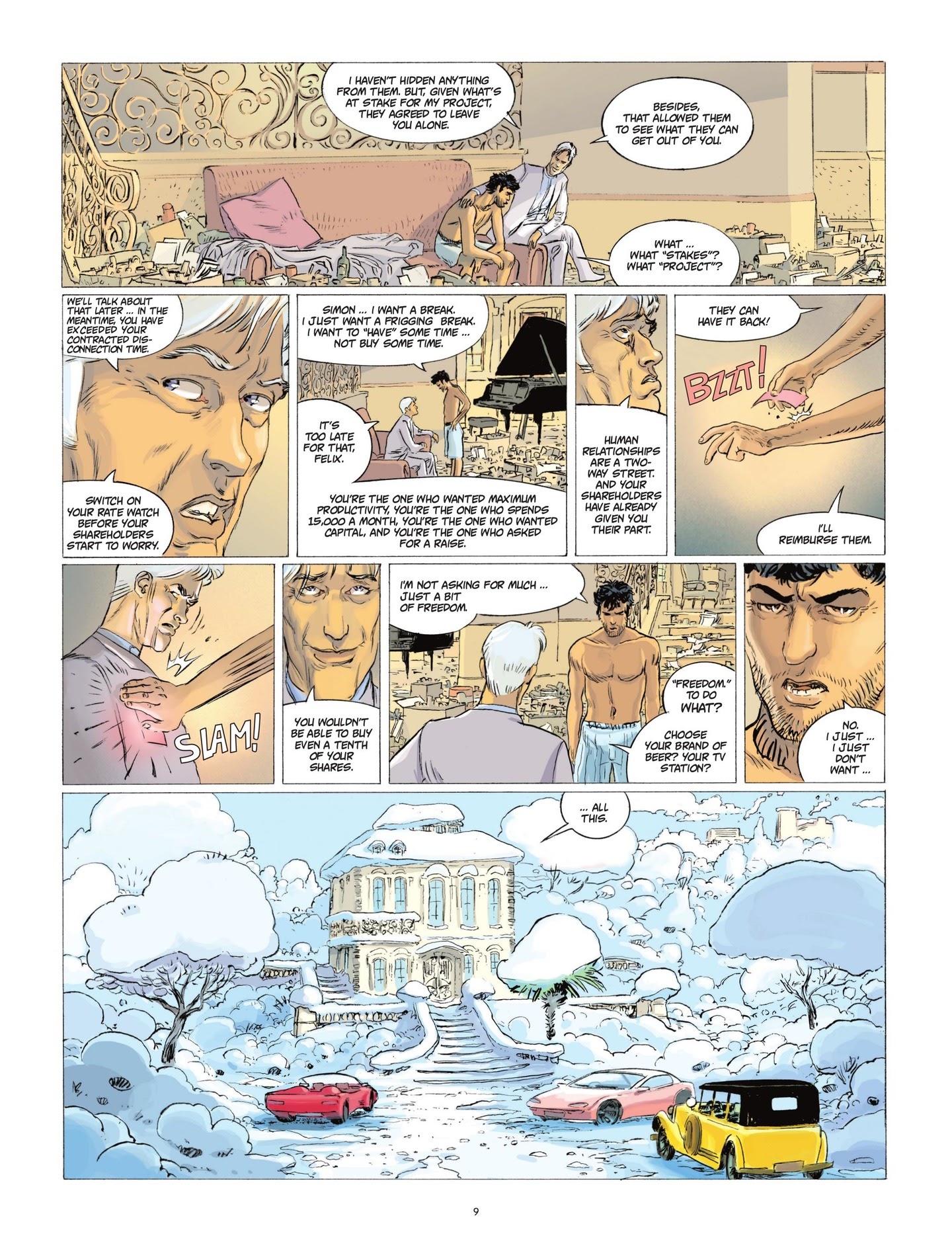 Read online HSE - Human Stock Exchange comic -  Issue #3 - 11