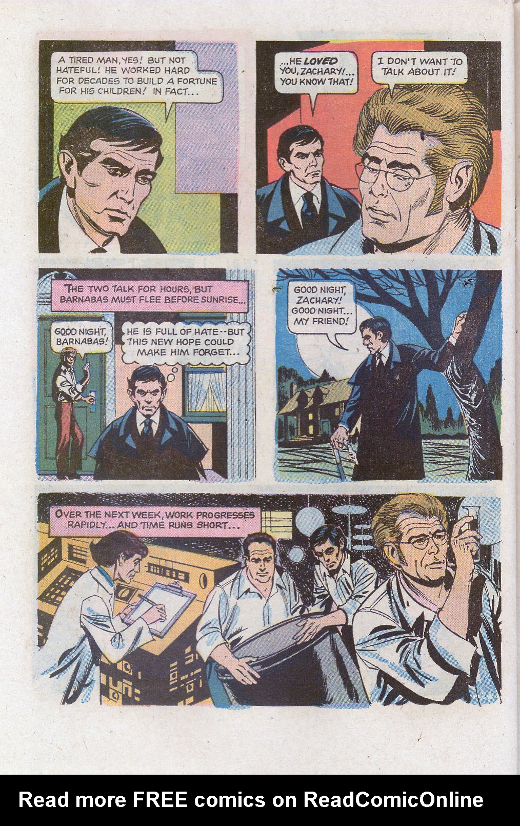 Read online Dark Shadows (1969) comic -  Issue #29 - 37