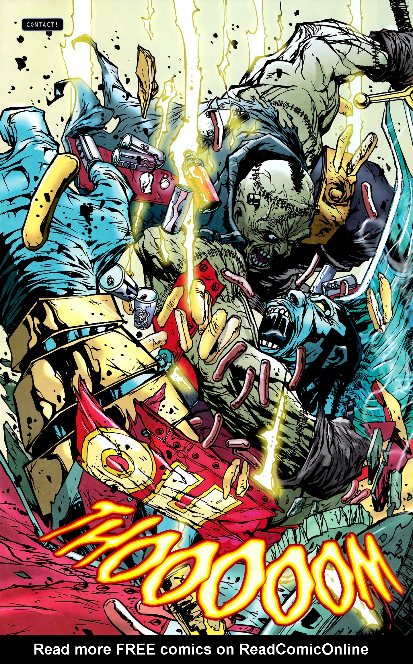 Read online Frankenstein, Agent of S.H.A.D.E. comic -  Issue #5 - 8