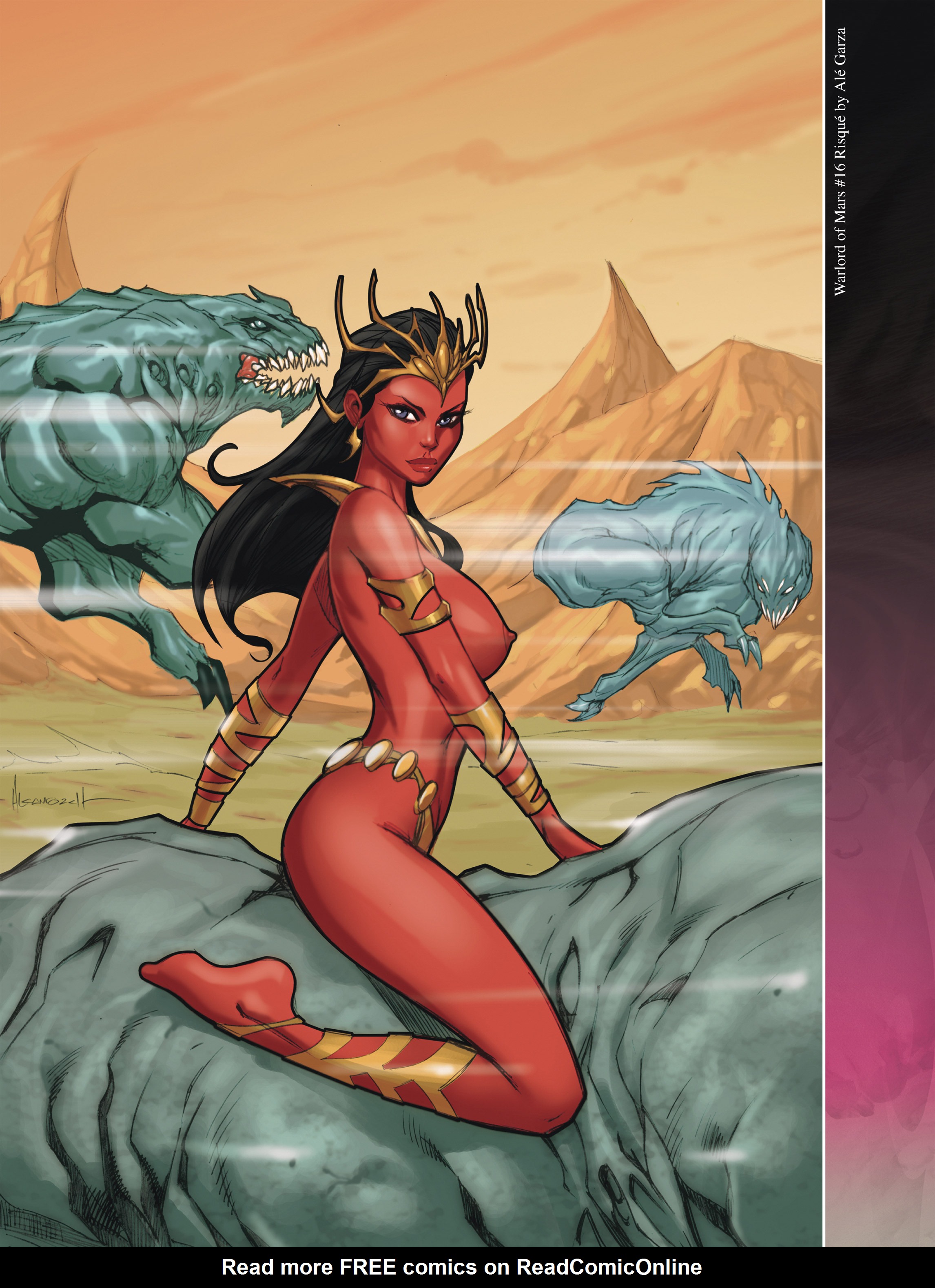 Read online The Art of Dejah Thoris and the Worlds of Mars comic -  Issue # TPB 1 (Part 2) - 100