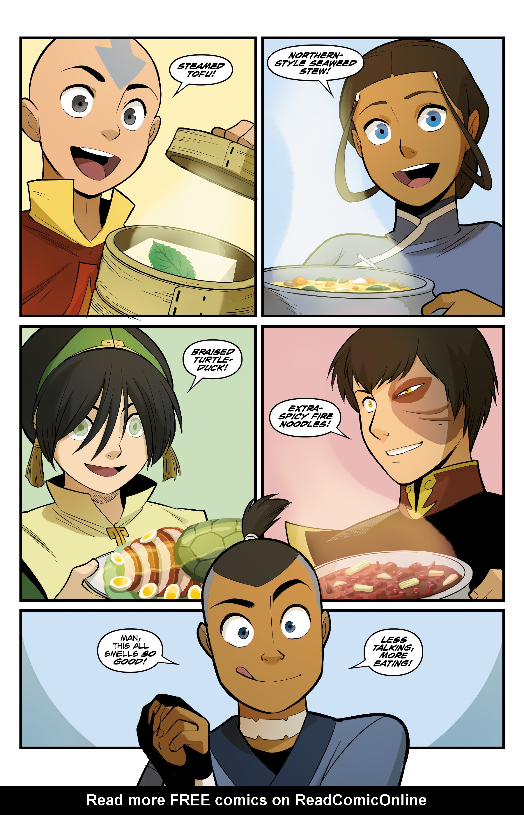 Read online Nickelodeon Avatar: The Last Airbender - North and South comic -  Issue #3 - 74