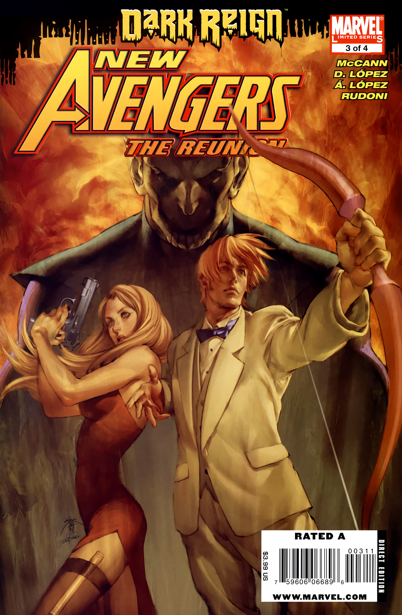 Read online New Avengers: The Reunion comic -  Issue #3 - 1