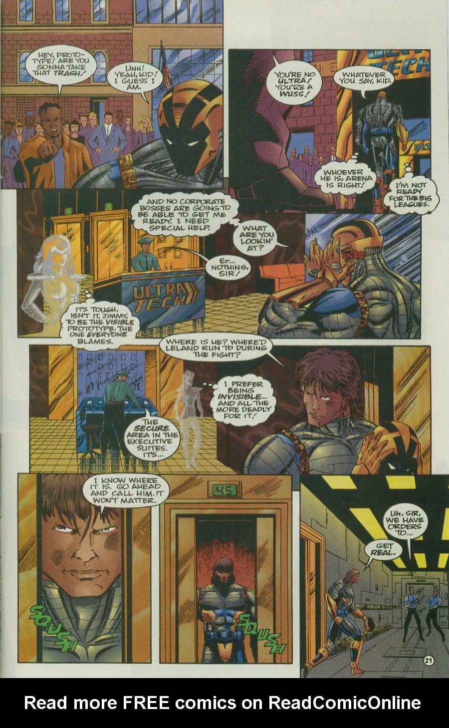 Read online Prototype (1993) comic -  Issue #8 - 23