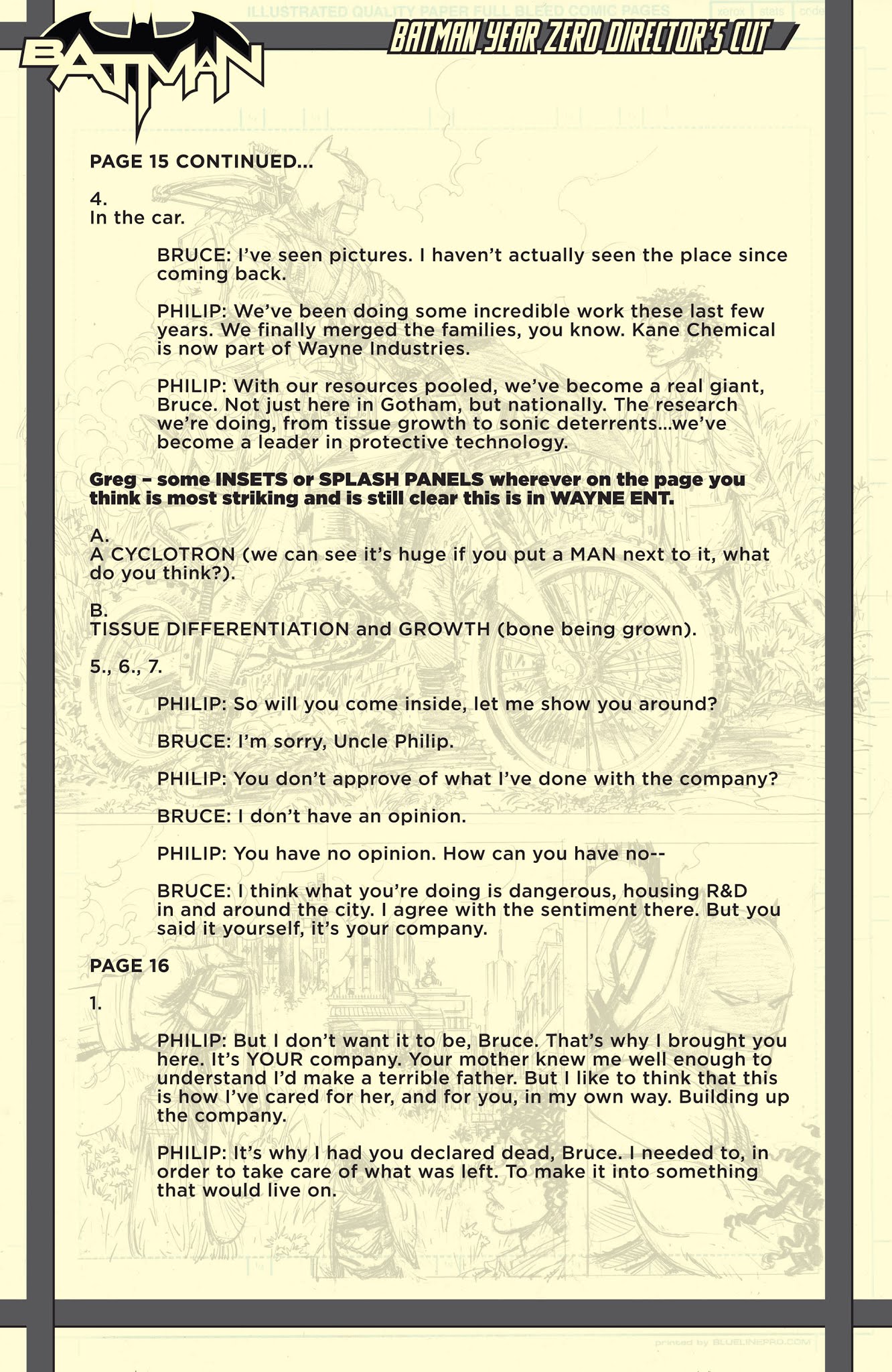 Read online Batman Zero Year Director's Cut comic -  Issue # Full - 42