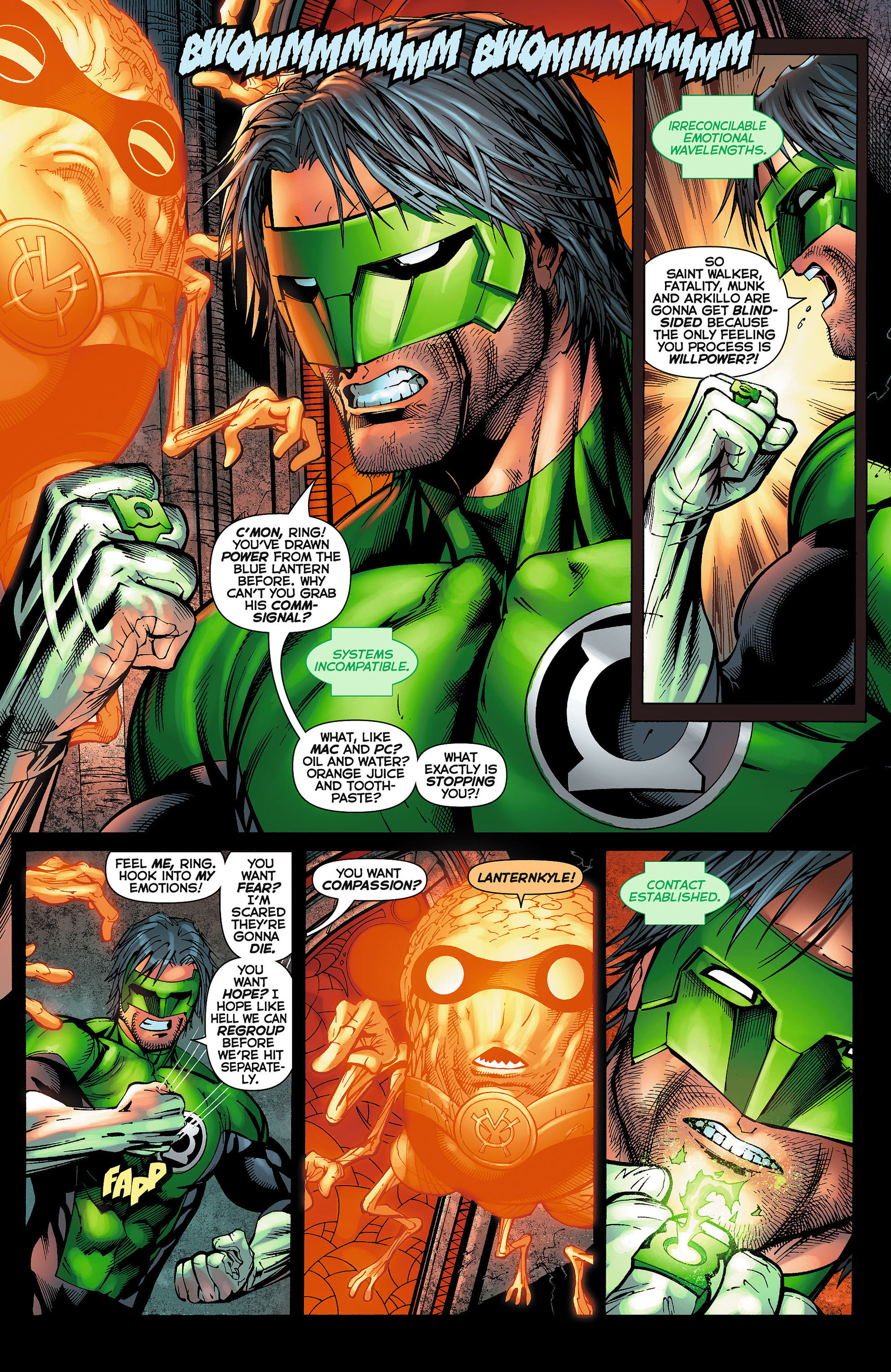 Read online Green Lantern: New Guardians comic -  Issue #6 - 6