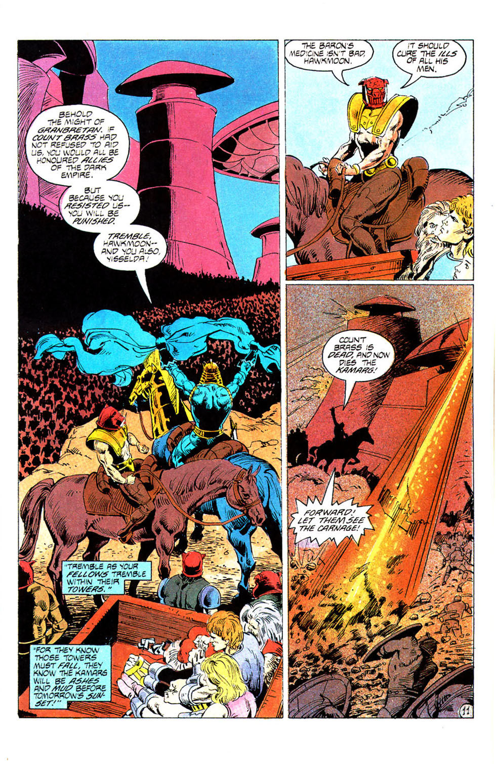 Read online Hawkmoon: The Mad God's Amulet comic -  Issue #4 - 12