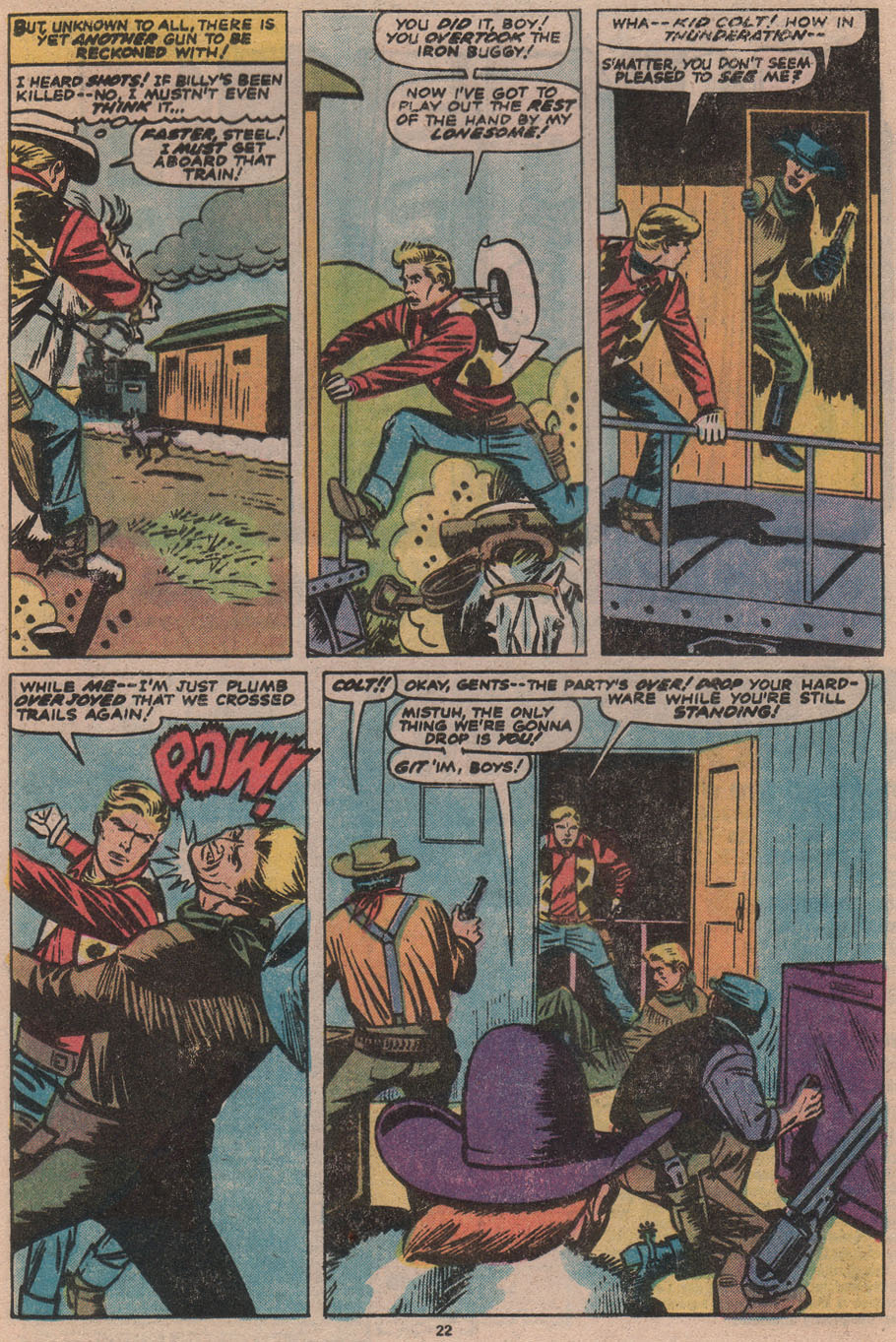 Read online Kid Colt Outlaw comic -  Issue #222 - 24