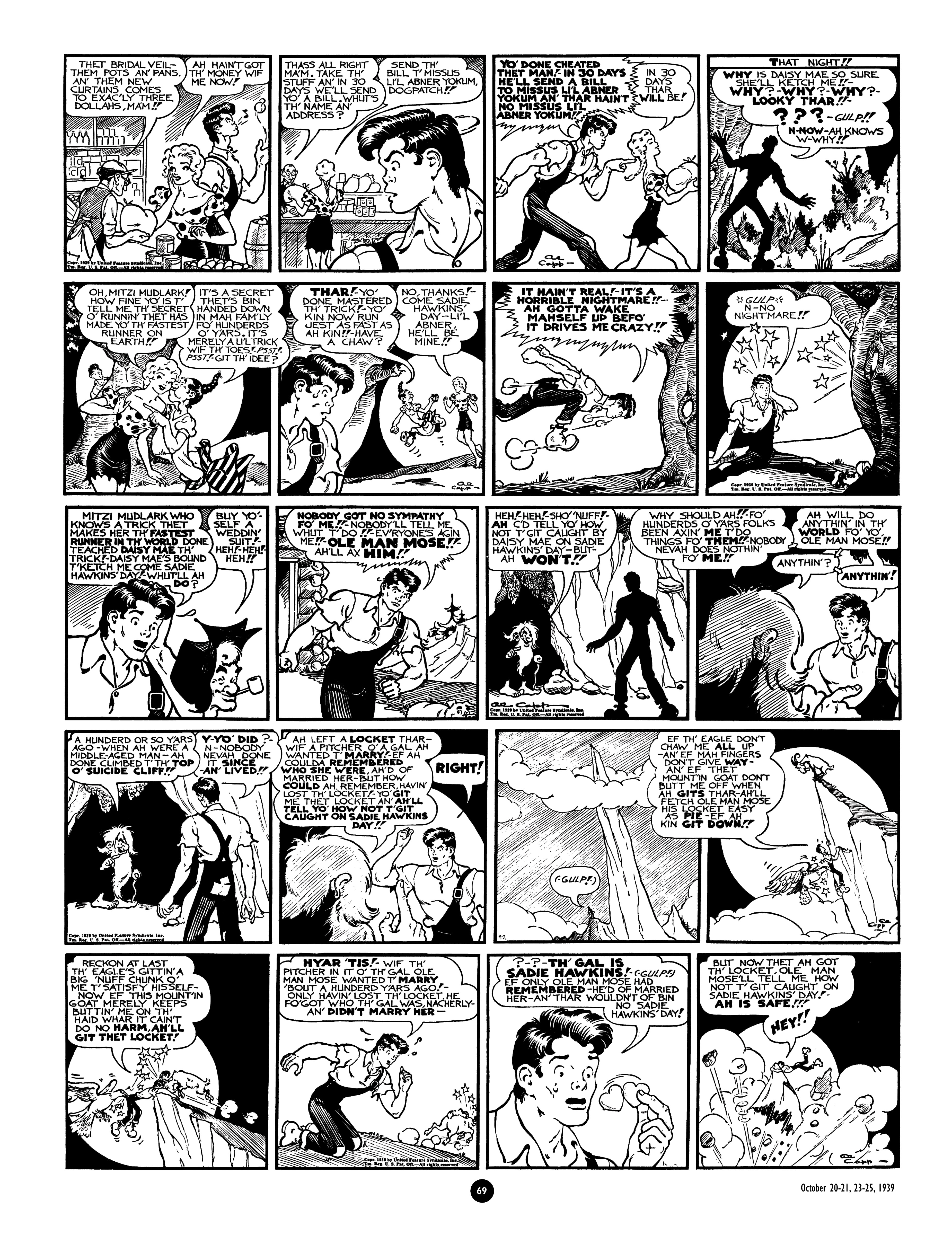 Read online Al Capp's Li'l Abner Complete Daily & Color Sunday Comics comic -  Issue # TPB 3 (Part 1) - 70