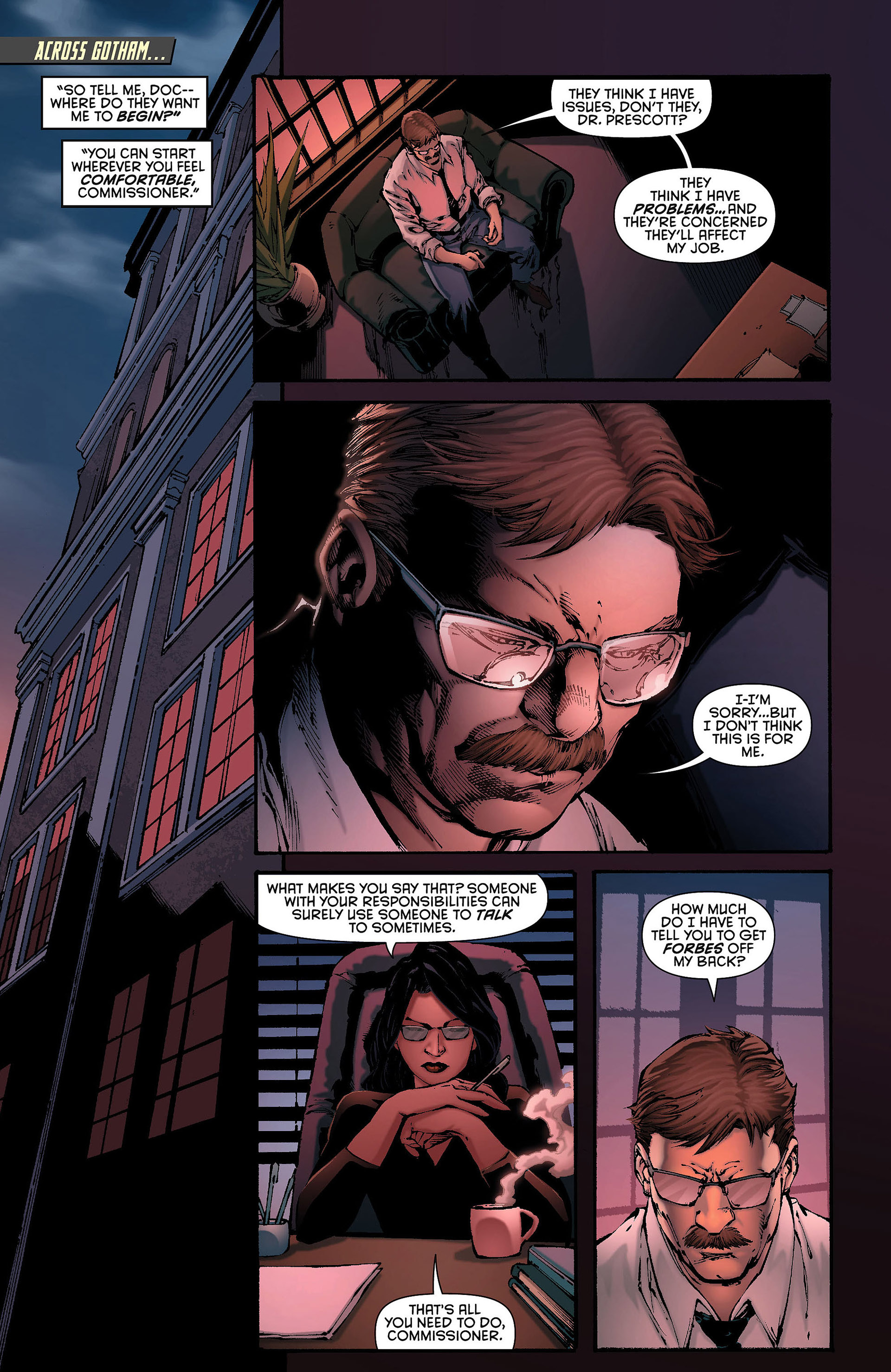 Read online Batman: The Dark Knight [II] (2011) comic -  Issue #8 - 12