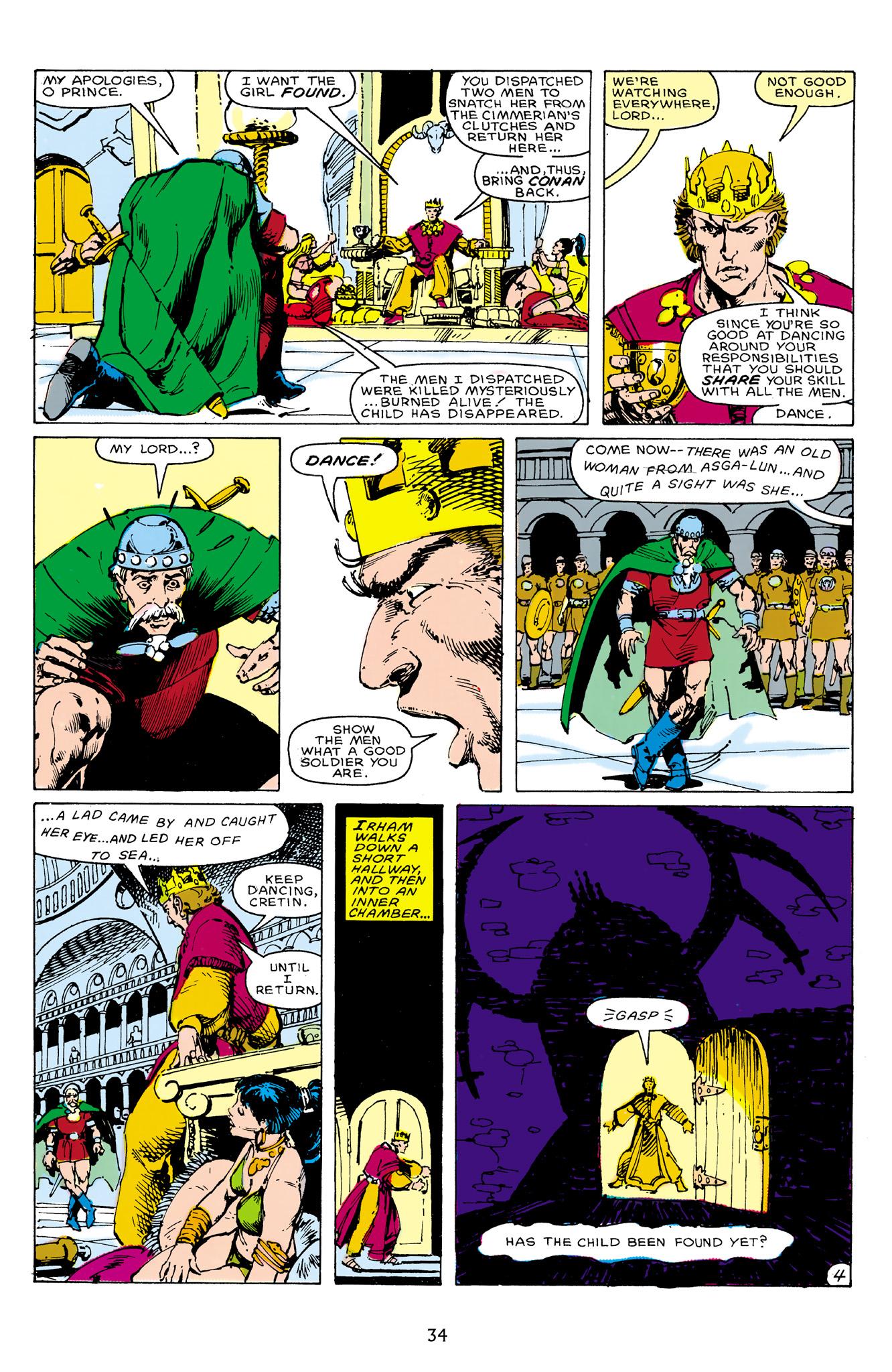 Read online The Chronicles of Conan comic -  Issue # TPB 25 (Part 1) - 35