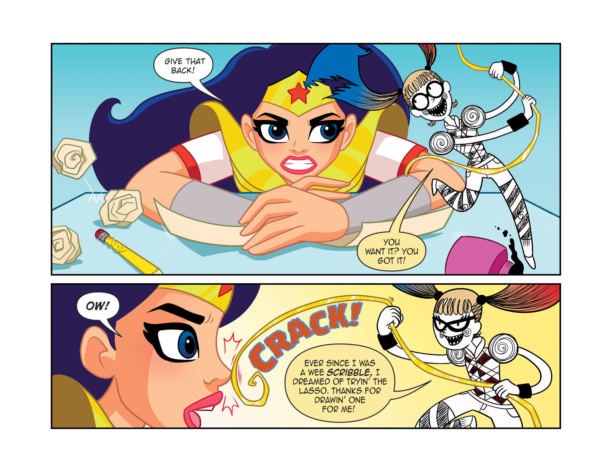 Read online DC Super Hero Girls: Out of the Bottle comic -  Issue #3 - 16