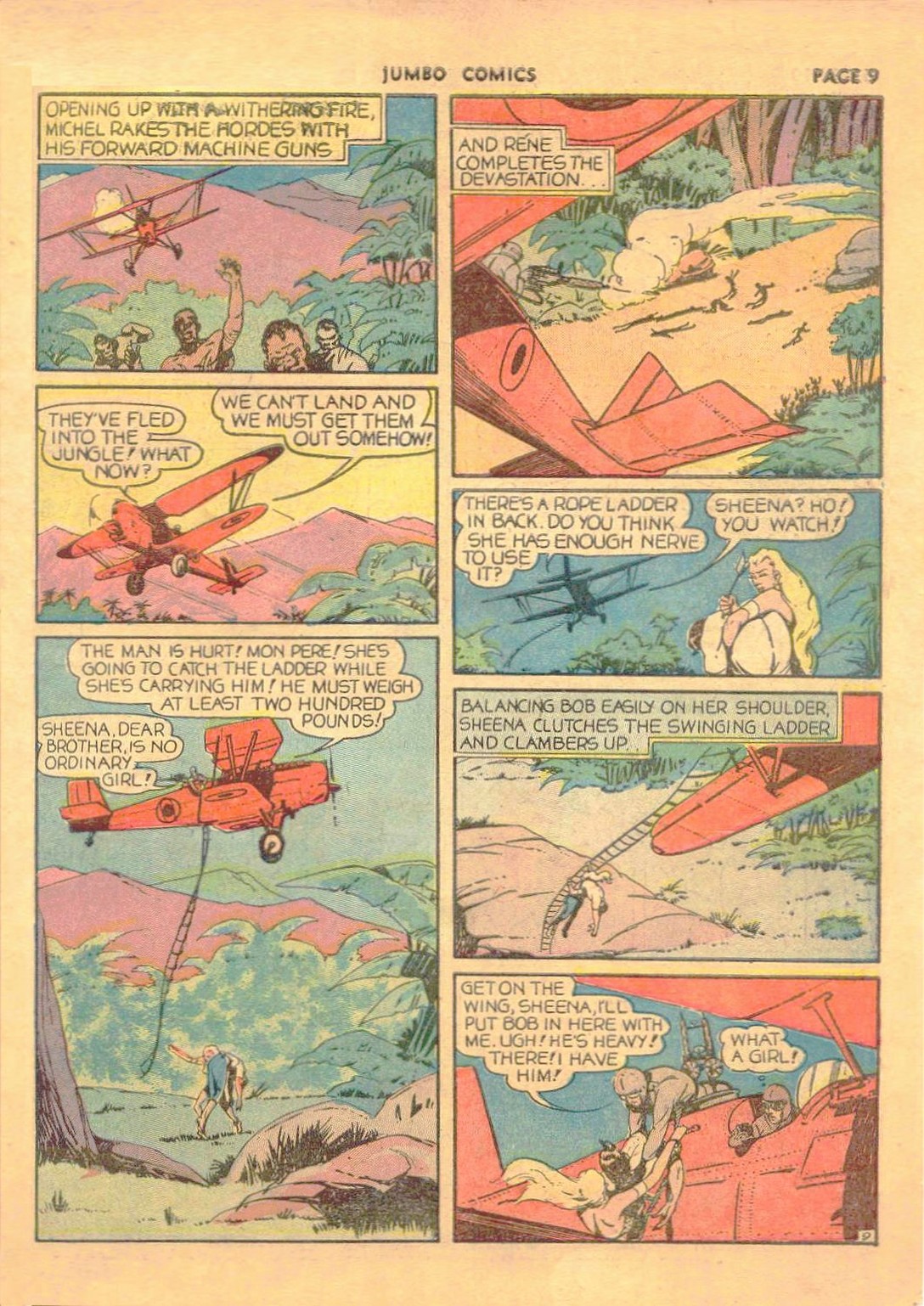 Read online Jumbo Comics comic -  Issue #19 - 11