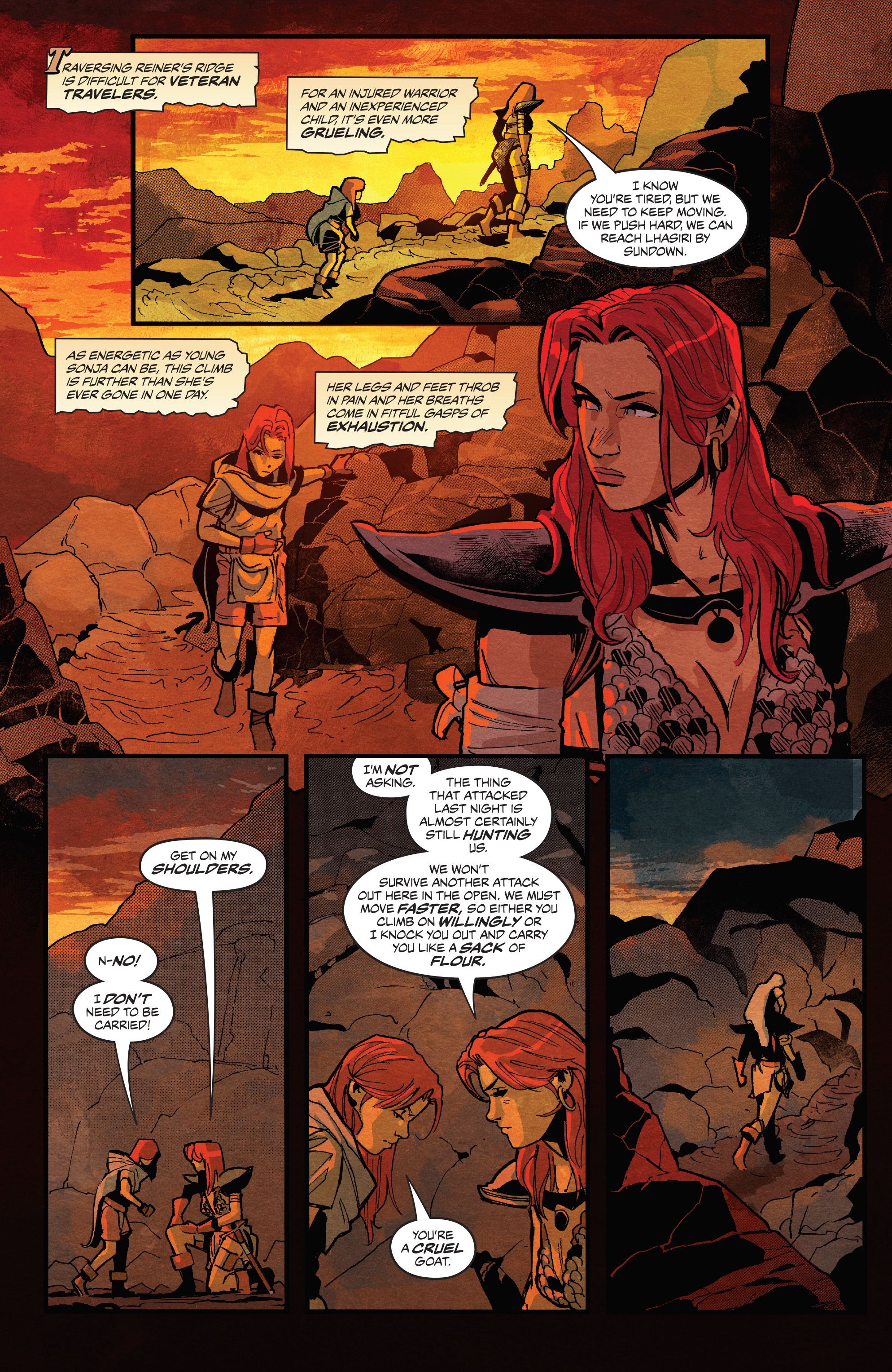 Read online Unbreakable Red Sonja comic -  Issue #3 - 14