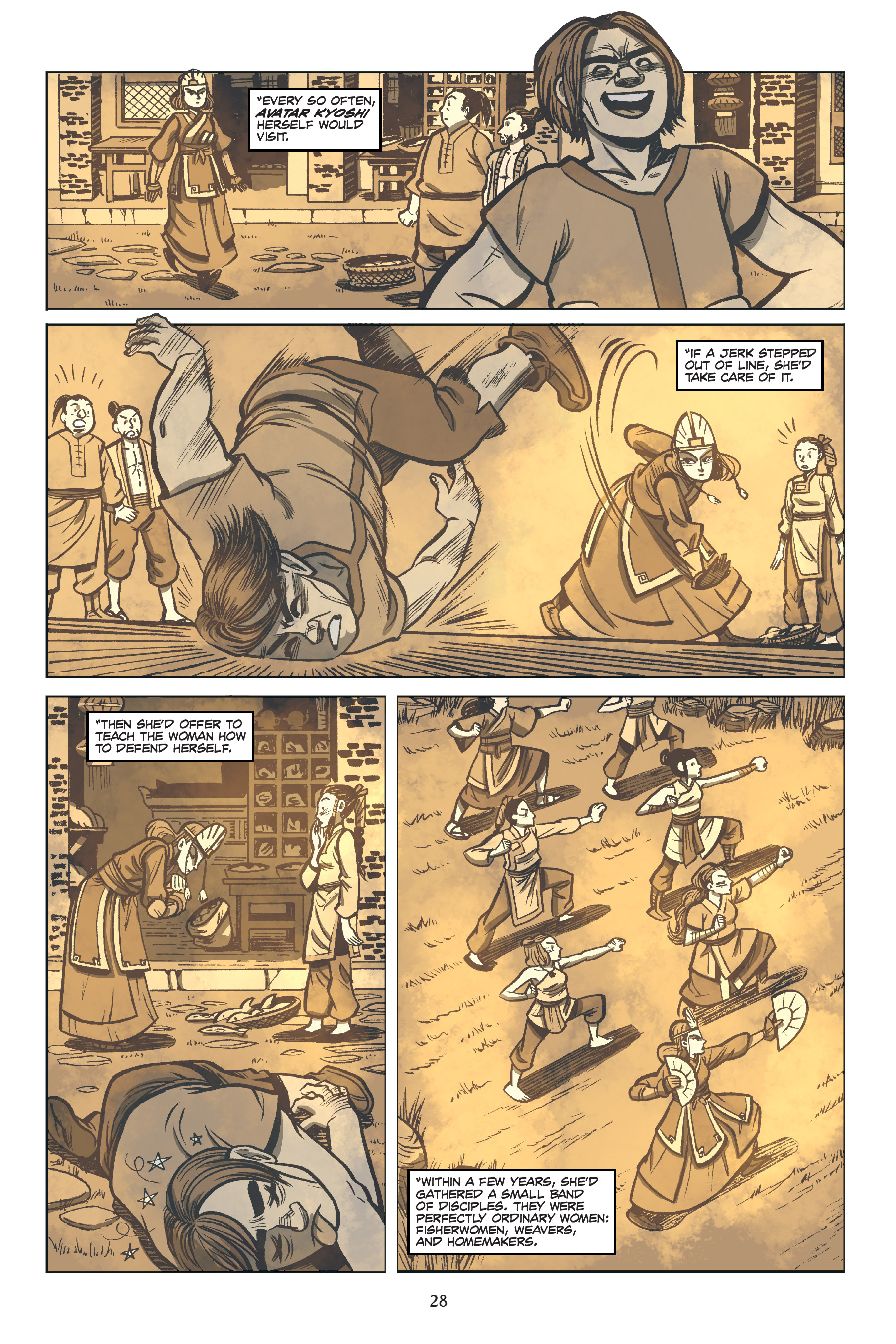Read online Nickelodeon Avatar: The Last Airbender - Team Avatar Tales comic -  Issue # TPB - 29