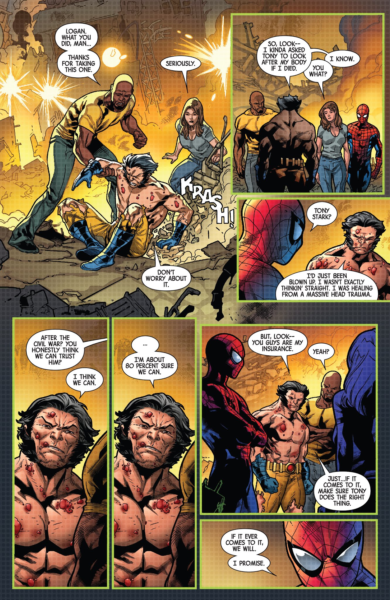Read online Hunt for Wolverine: Adamantium Agenda comic -  Issue #4 - 6