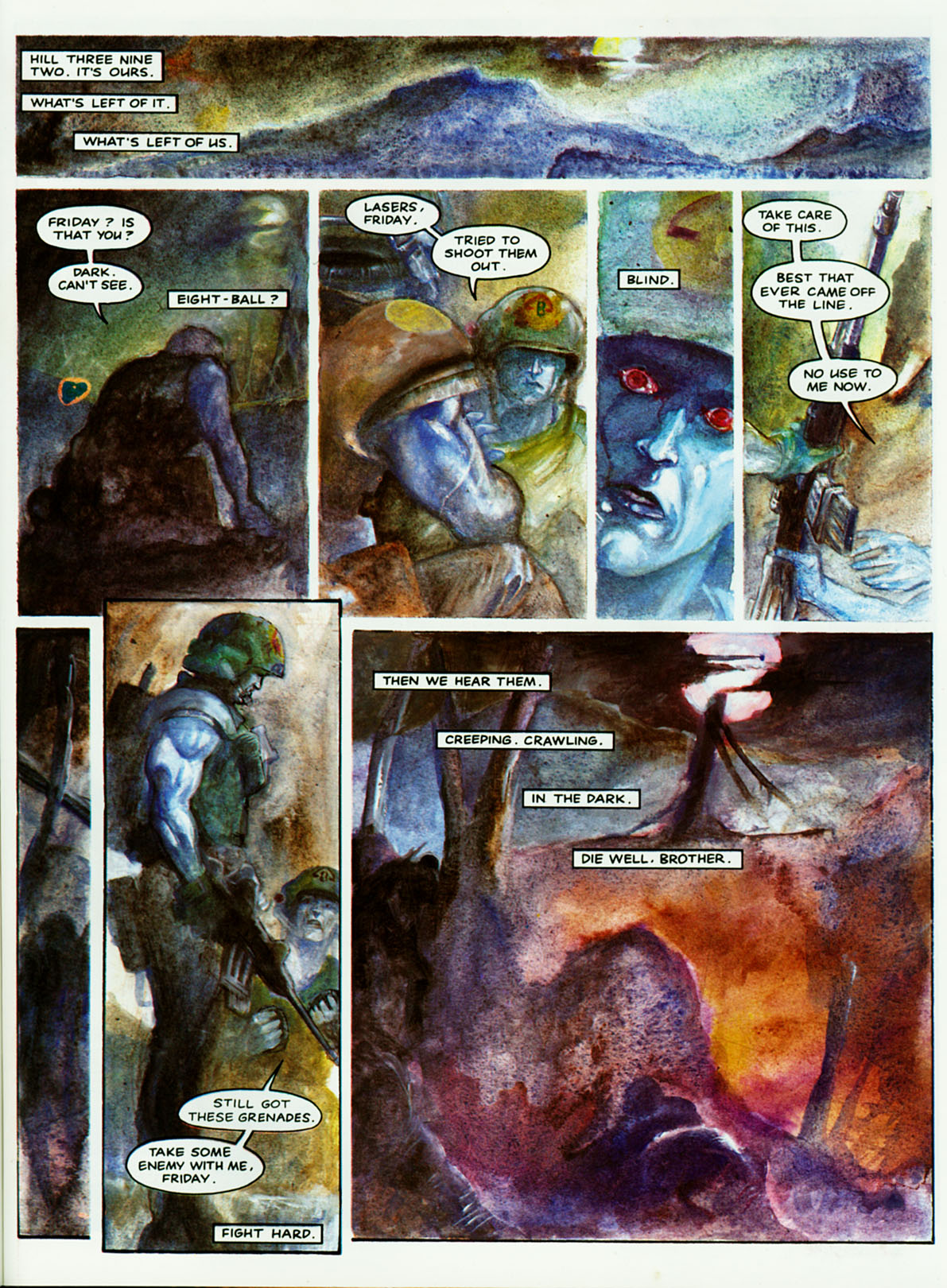 Read online Rogue Trooper: The War Machine comic -  Issue # TPB - 27