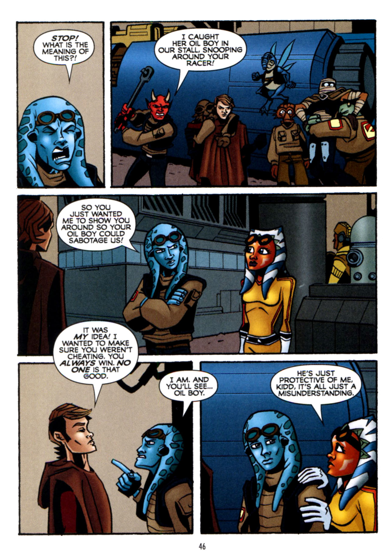 Read online Star Wars: The Clone Wars - Crash Course comic -  Issue # Full - 47