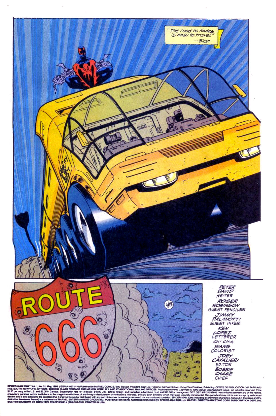 Read online Spider-Man 2099 (1992) comic -  Issue #31 - 2