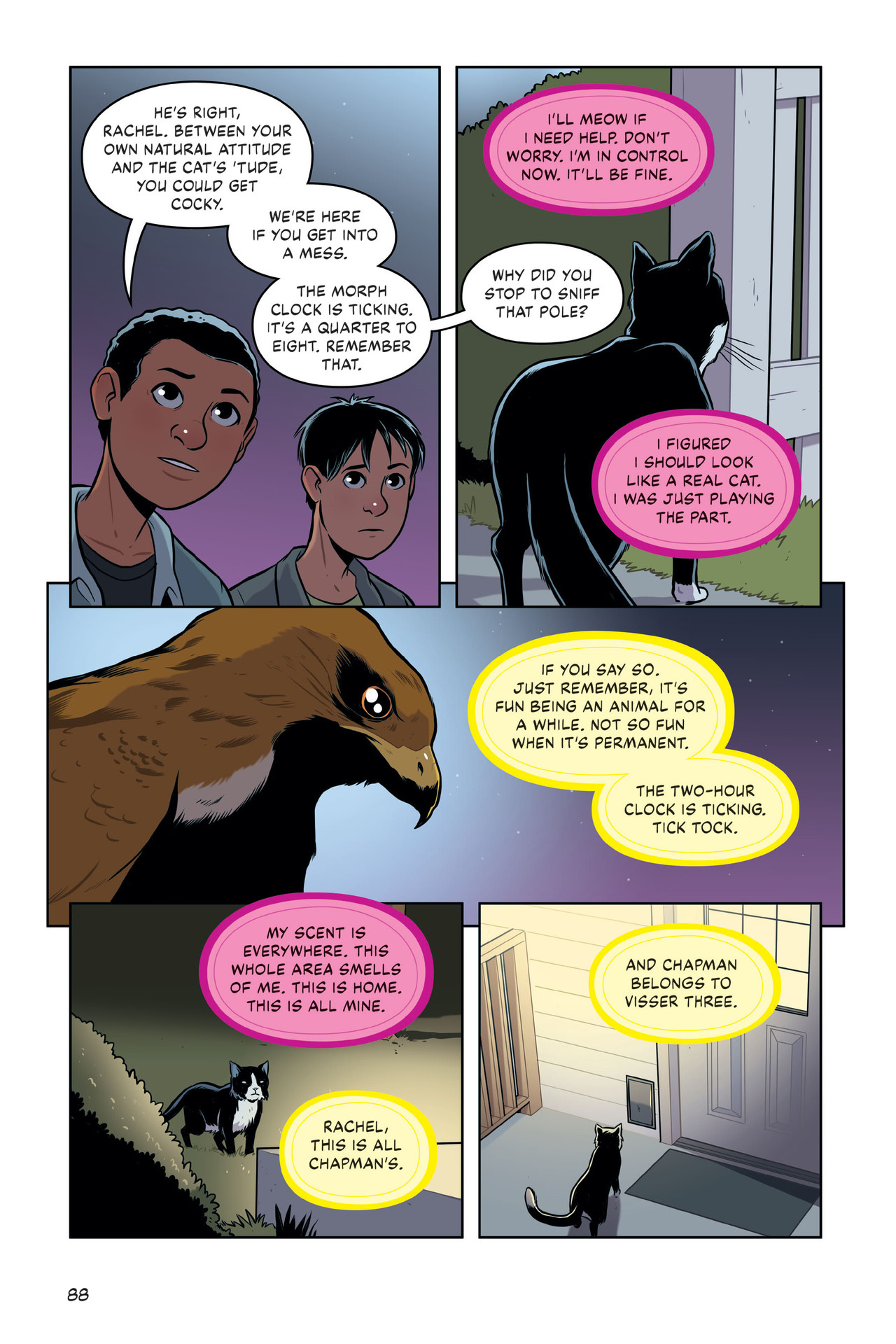 Read online Animorphs: The Graphic Novel comic -  Issue # TPB 2 (Part 1) - 91