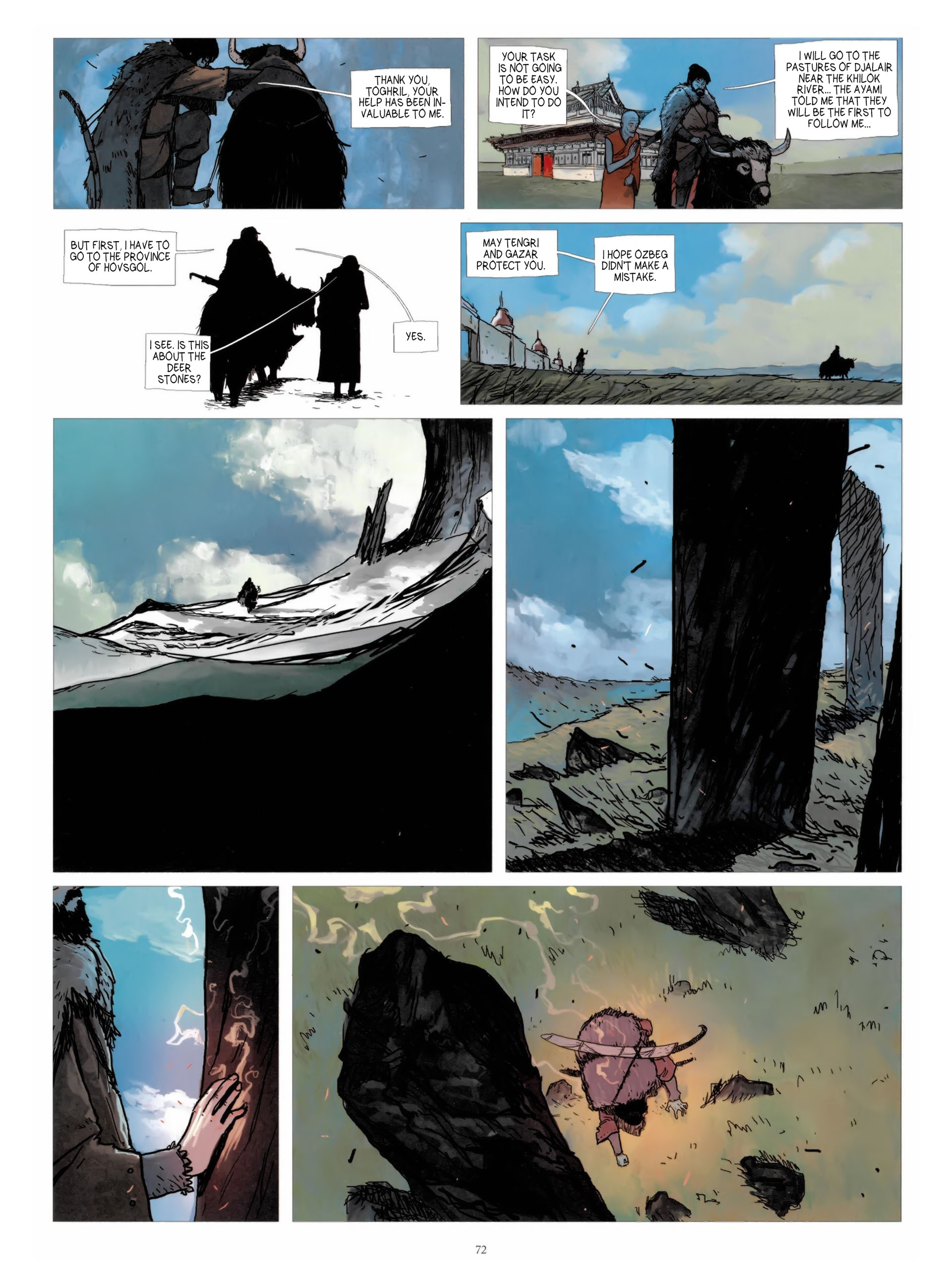 Read online Temujin comic -  Issue #1 - 74