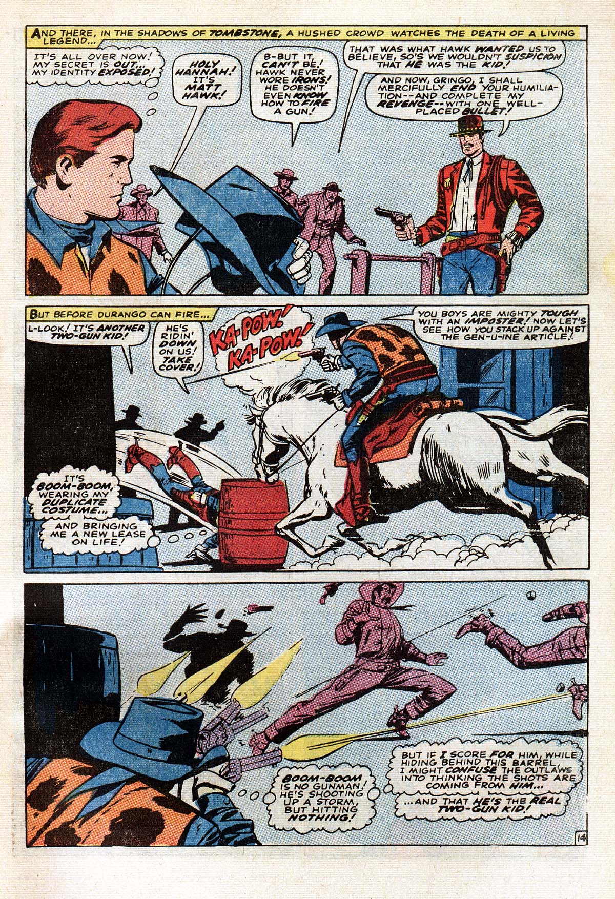 Read online The Mighty Marvel Western comic -  Issue #12 - 51