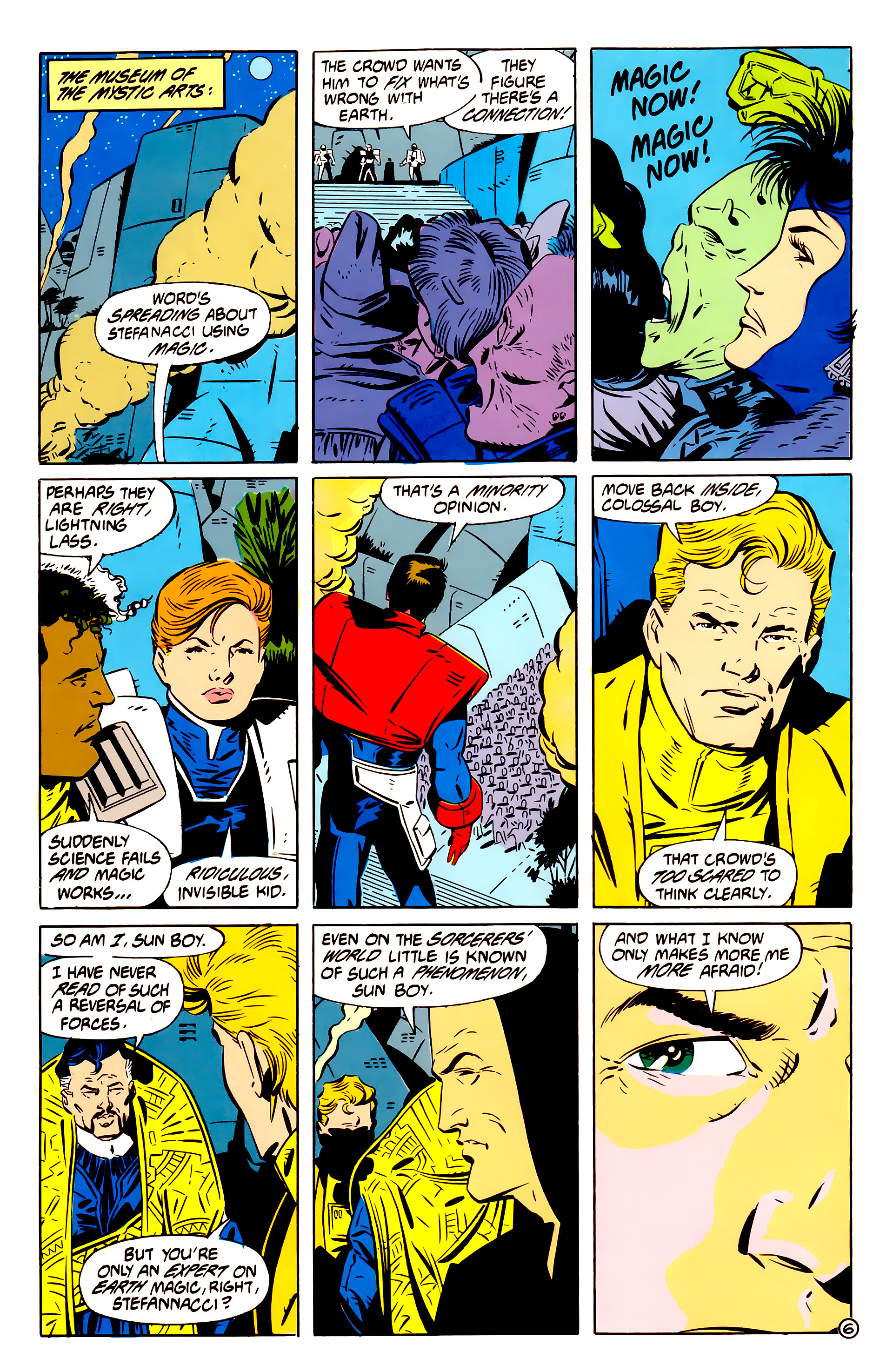 Read online Legion of Super-Heroes (1984) comic -  Issue #61 - 7