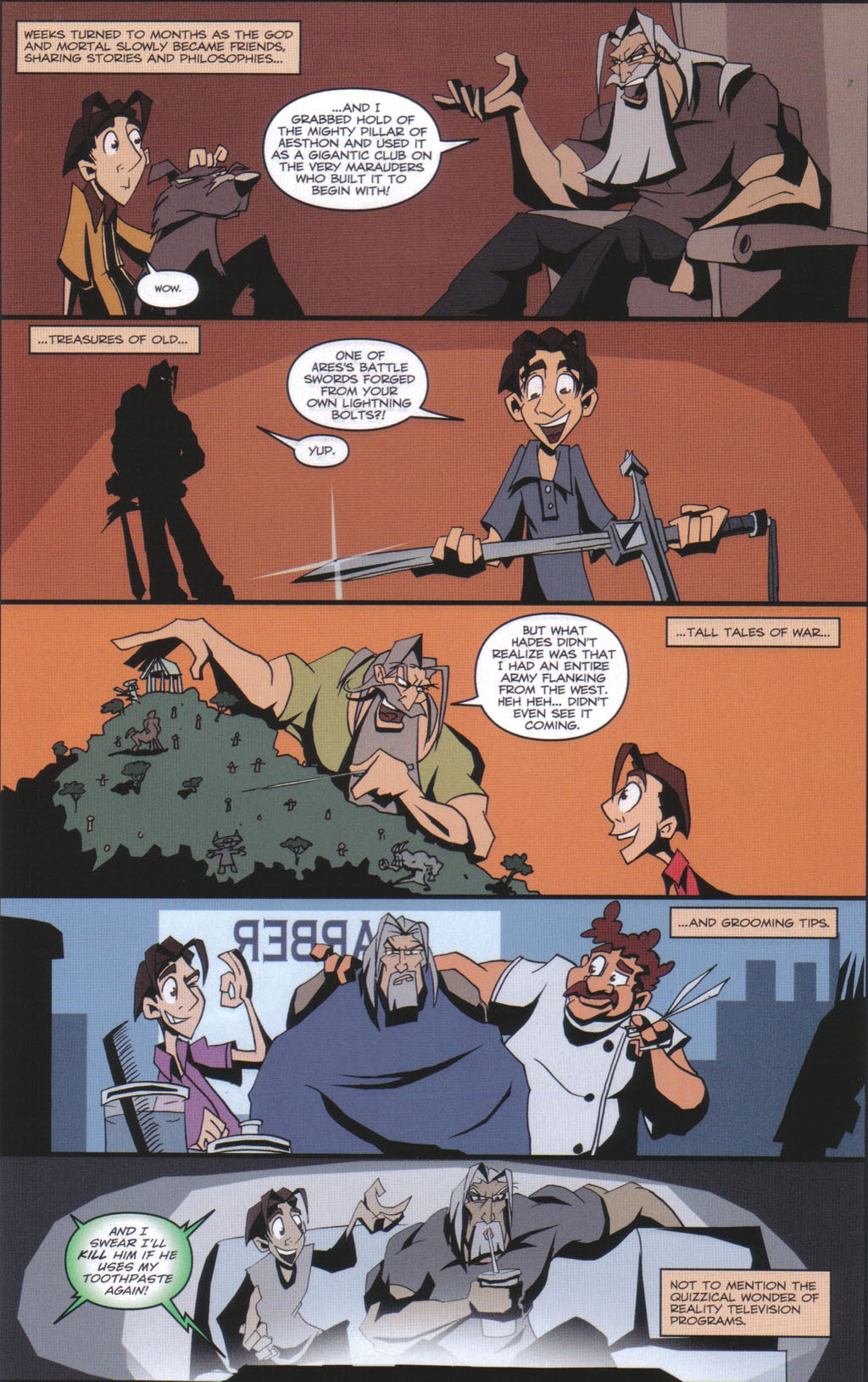 Read online Olympus Heights comic -  Issue #3 - 9