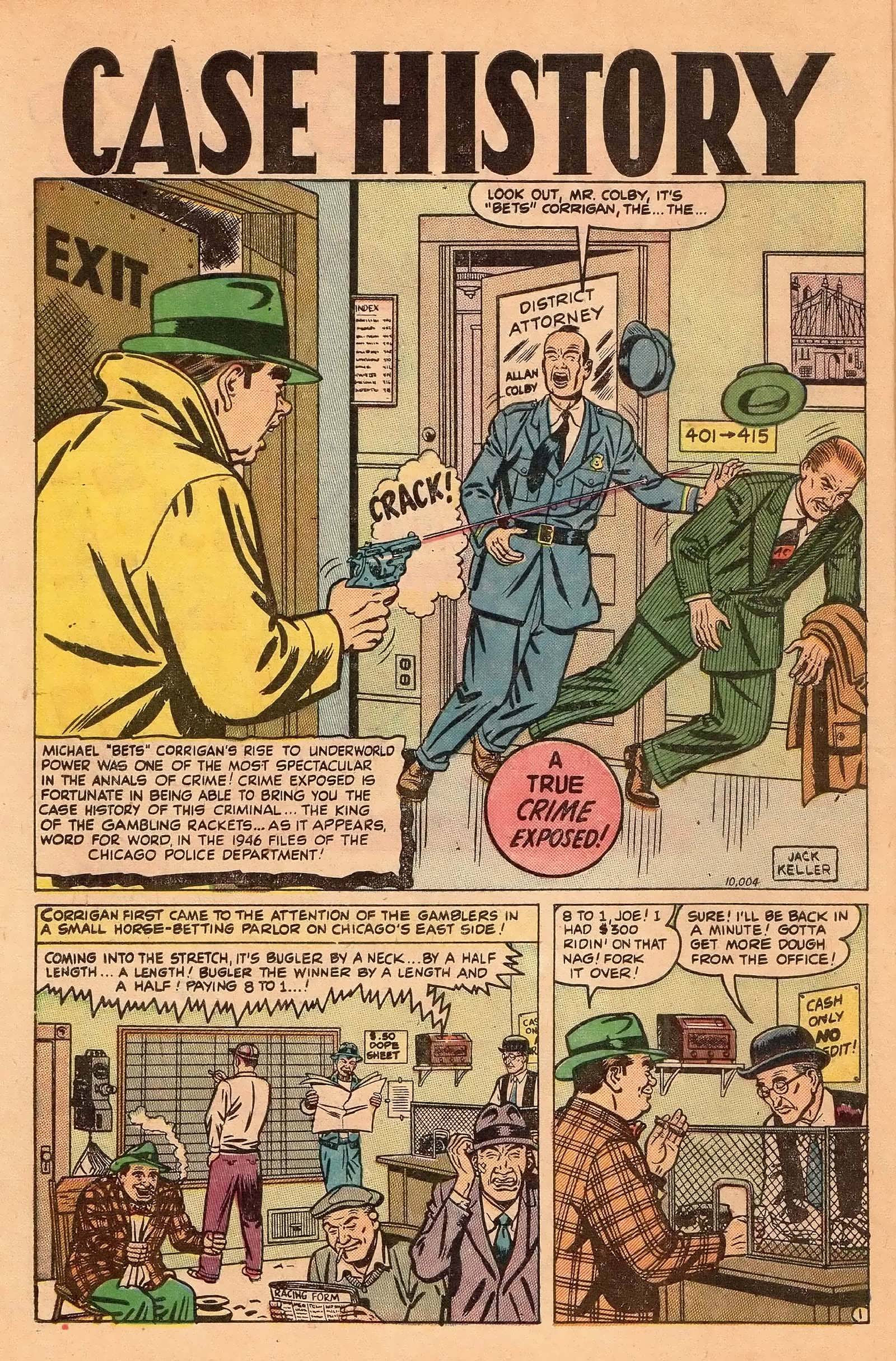 Read online Crime Exposed (1950) comic -  Issue #14 - 10