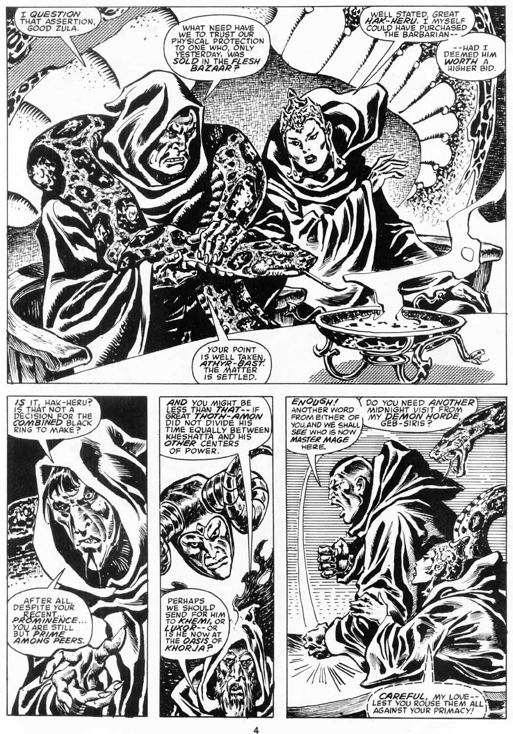 The Savage Sword Of Conan issue 206 - Page 5