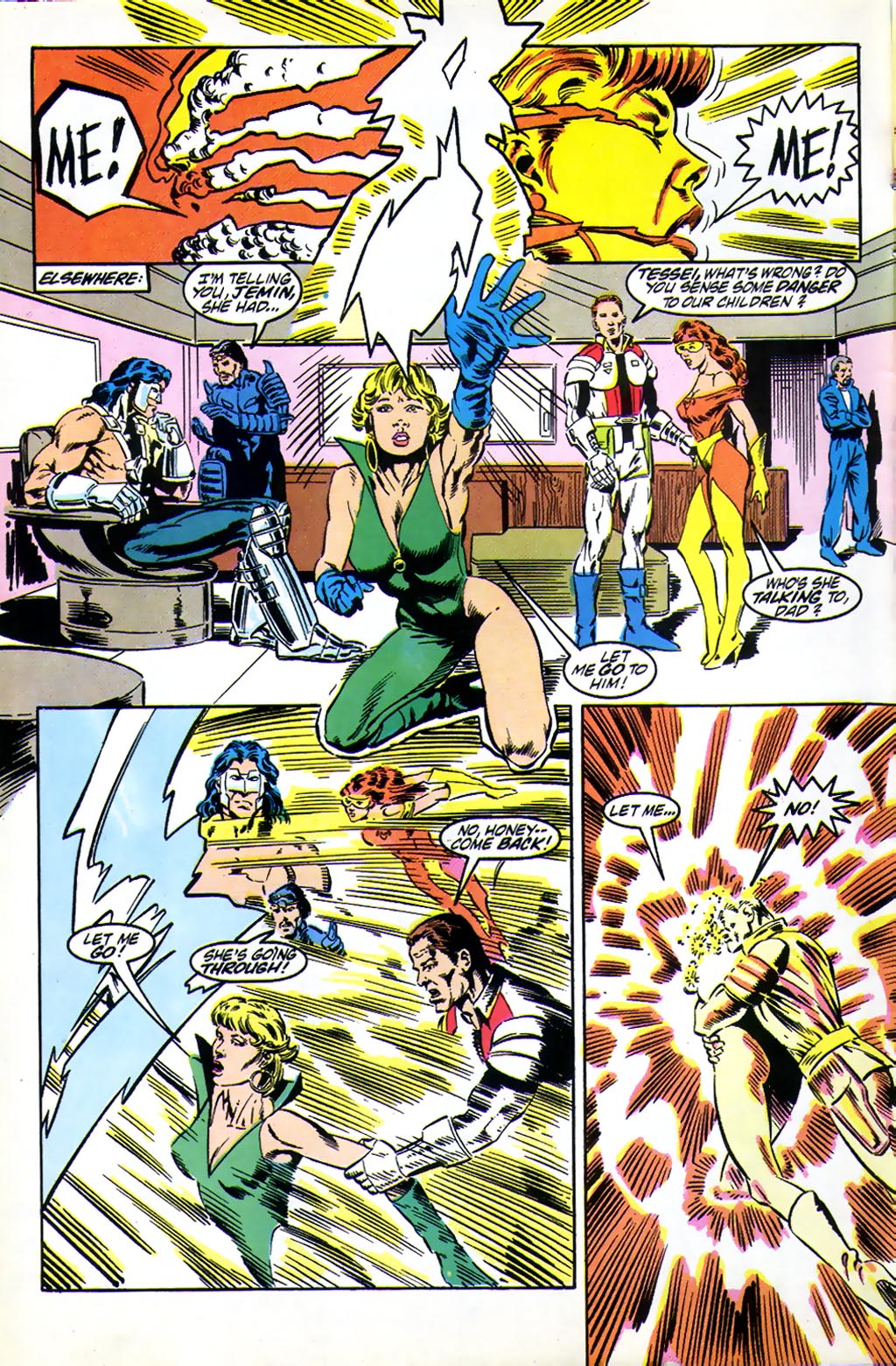 Read online Hero Alliance & Justice Machine: Identity Crisis comic -  Issue # Full - 6