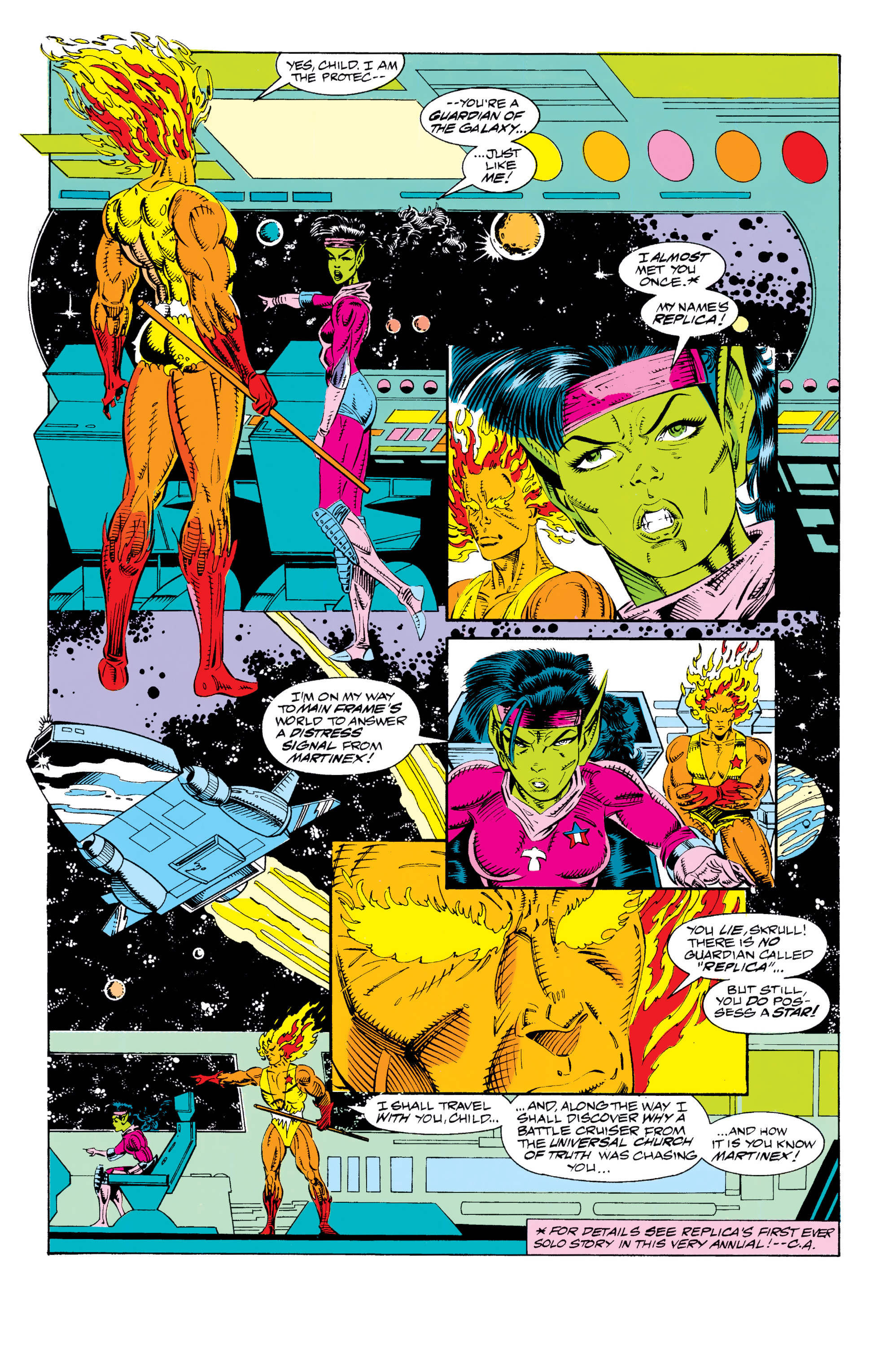 Read online Guardians of the Galaxy (1990) comic -  Issue # _TPB Guardians of the Galaxy by Jim Valentino 3 (Part 2) - 36