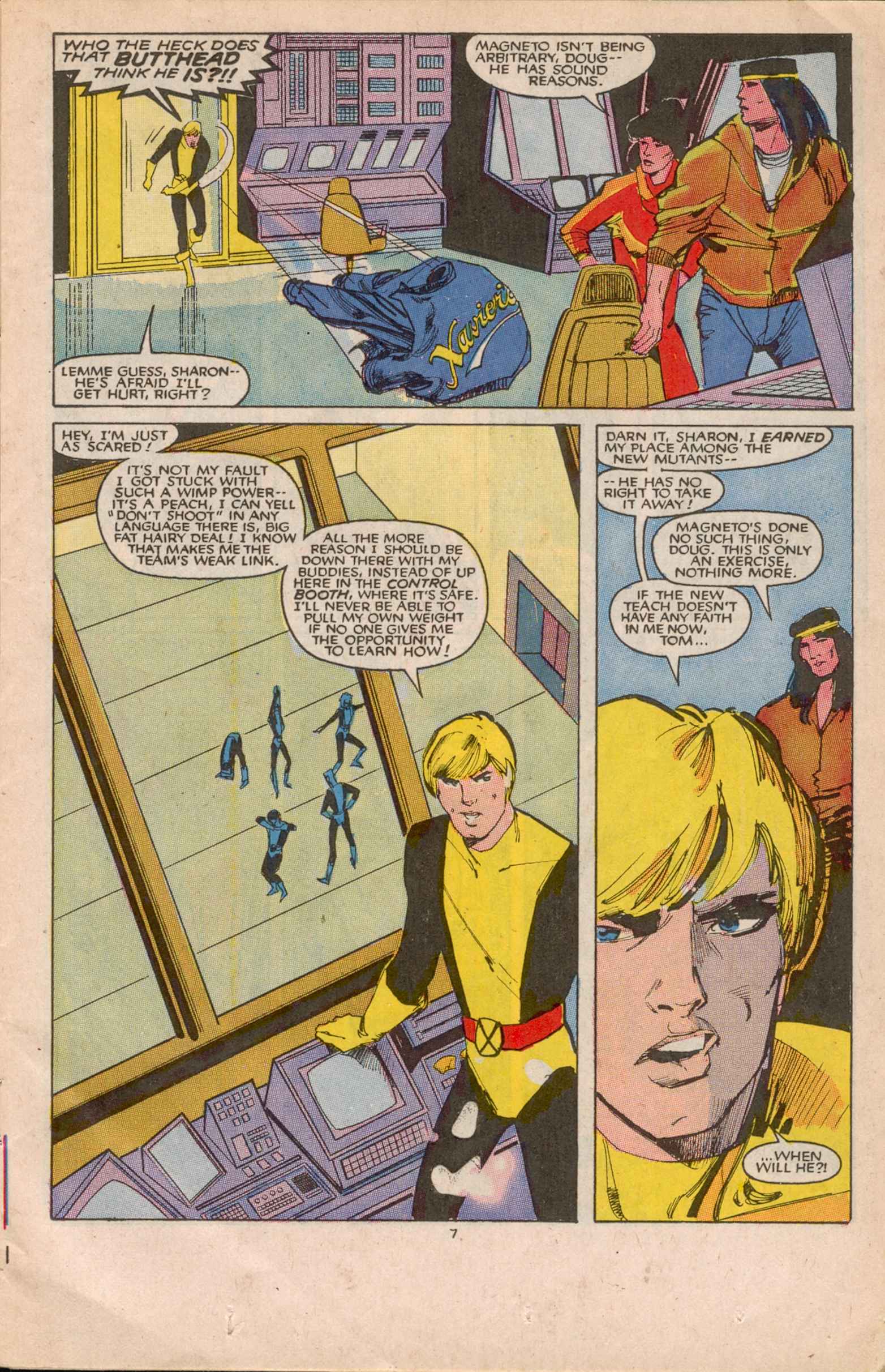 Read online The New Mutants comic -  Issue #35 - 8