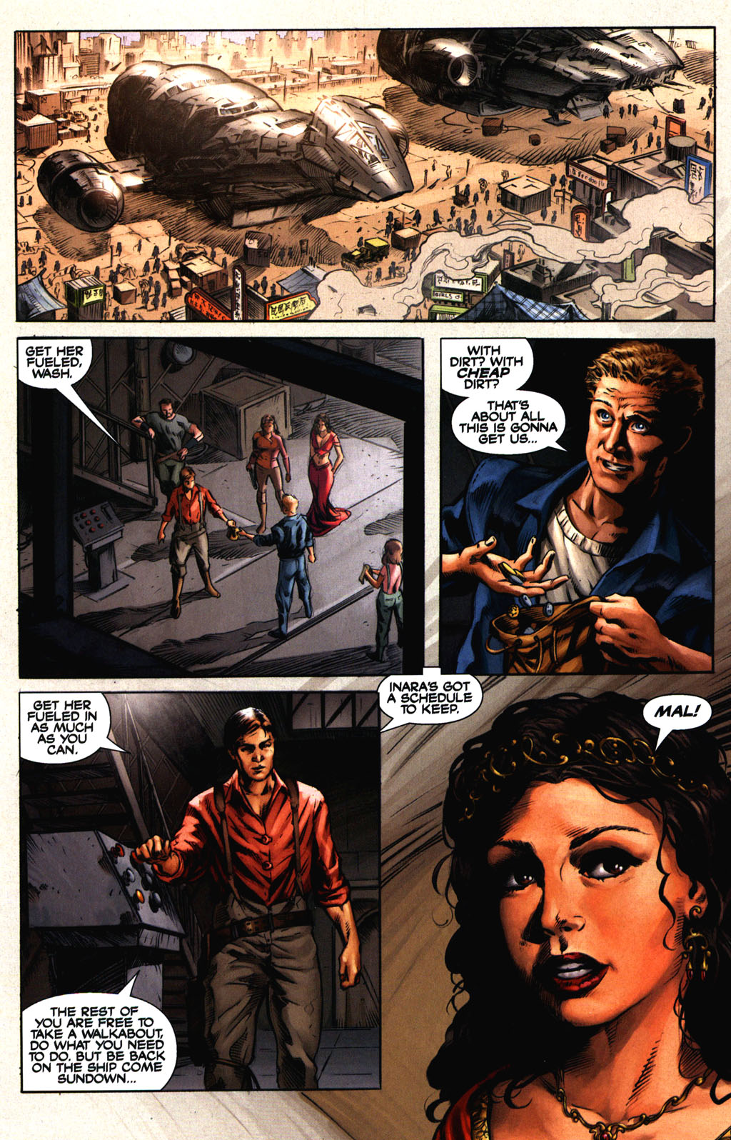 Read online Serenity comic -  Issue #2 - 8